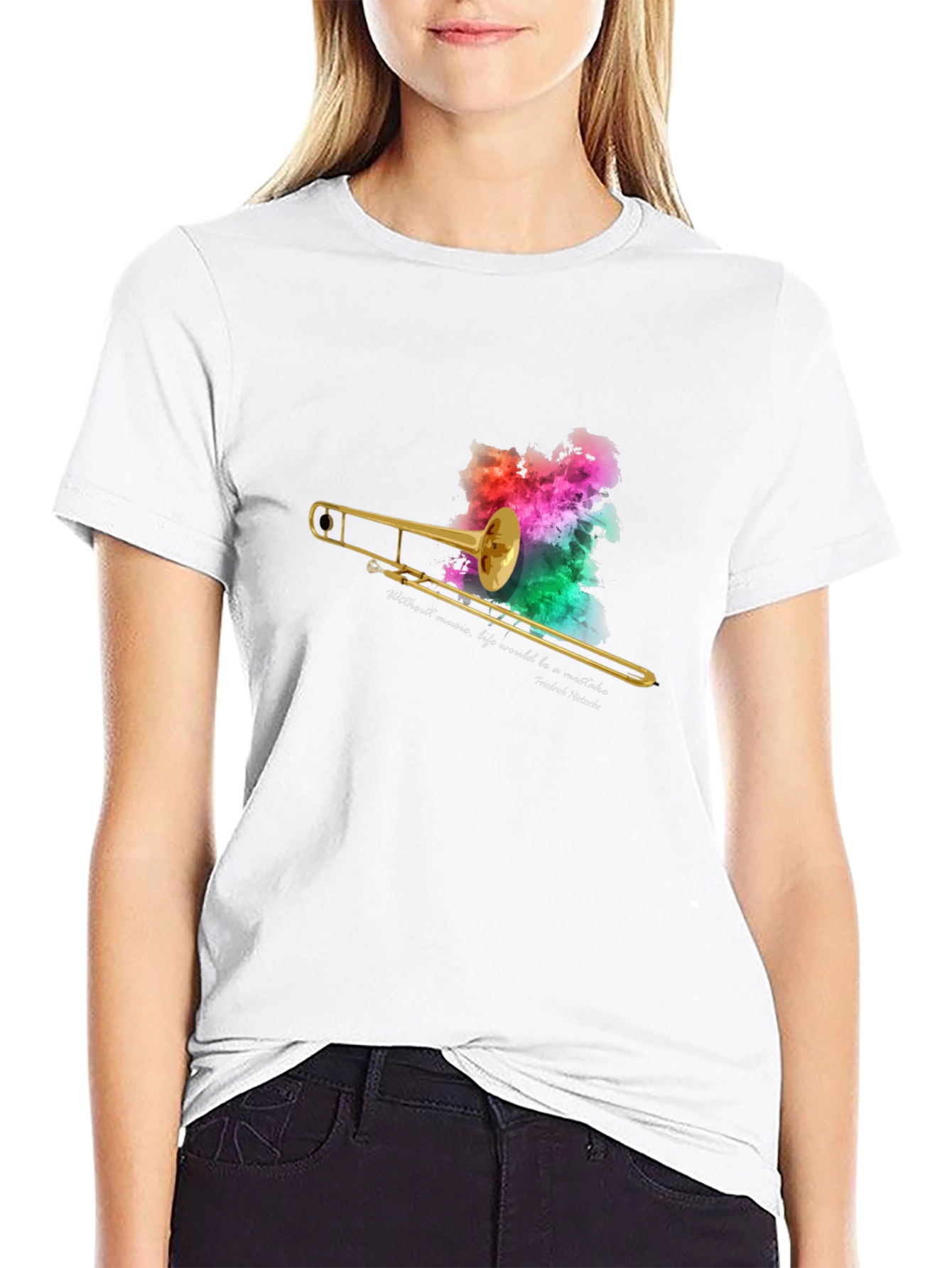 Trombone Music Quote T-Shirt