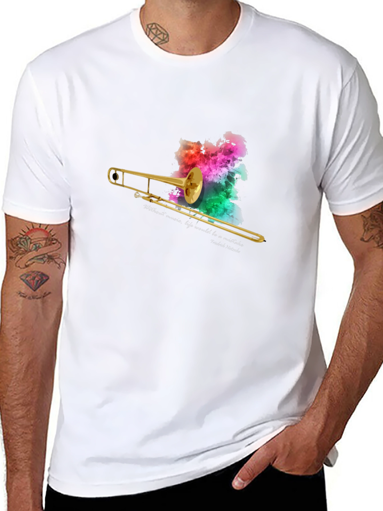 Trombone Music Quote T-Shirt
