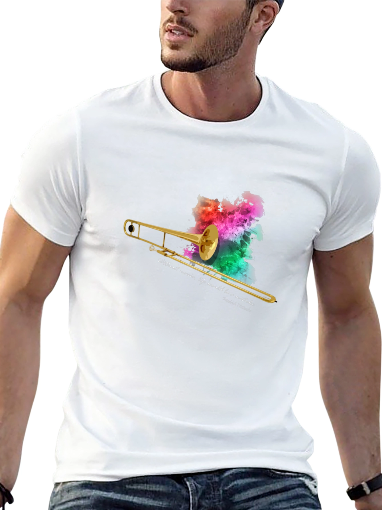 Trombone Music Quote T-Shirt