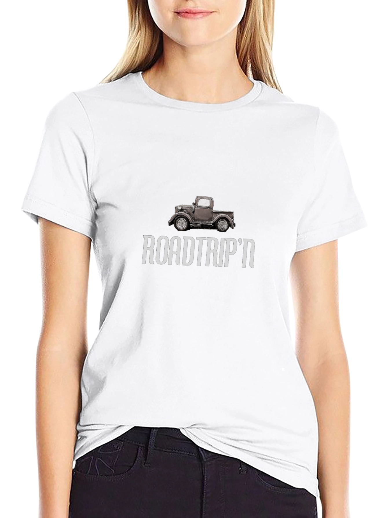 Road Tripn Truck Graphic T-Shirt
