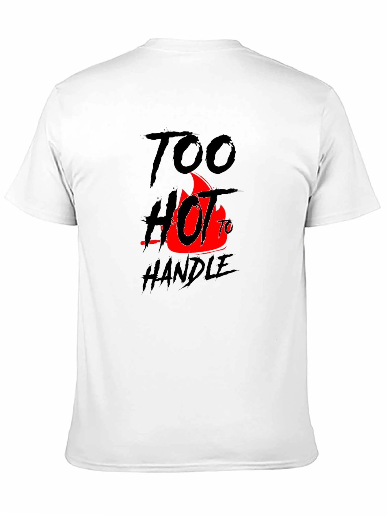 Too Hot To Handle Graphic Tee - Black
