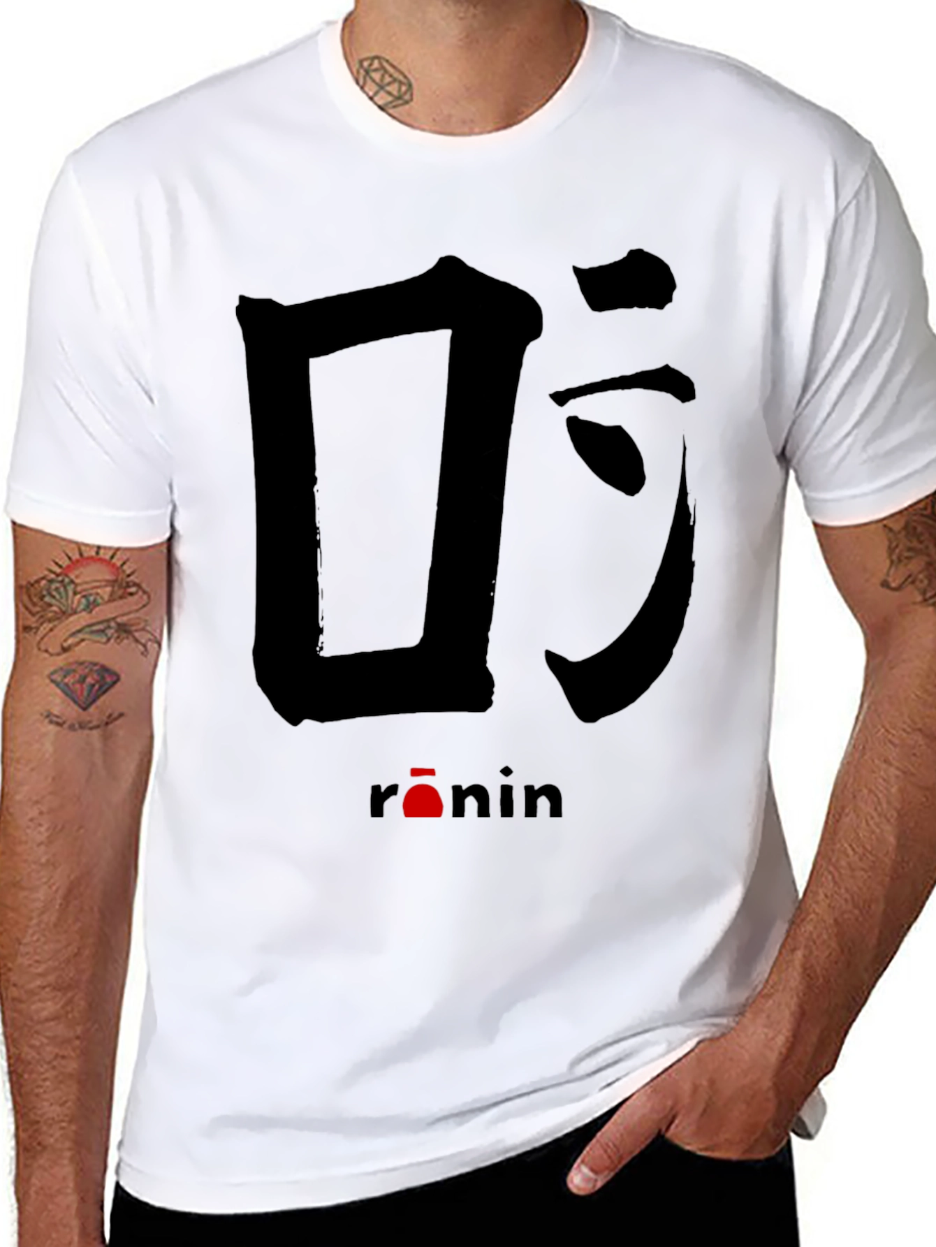 Ronin Kanji Graphic T-Shirt - Unisex Casual Tee