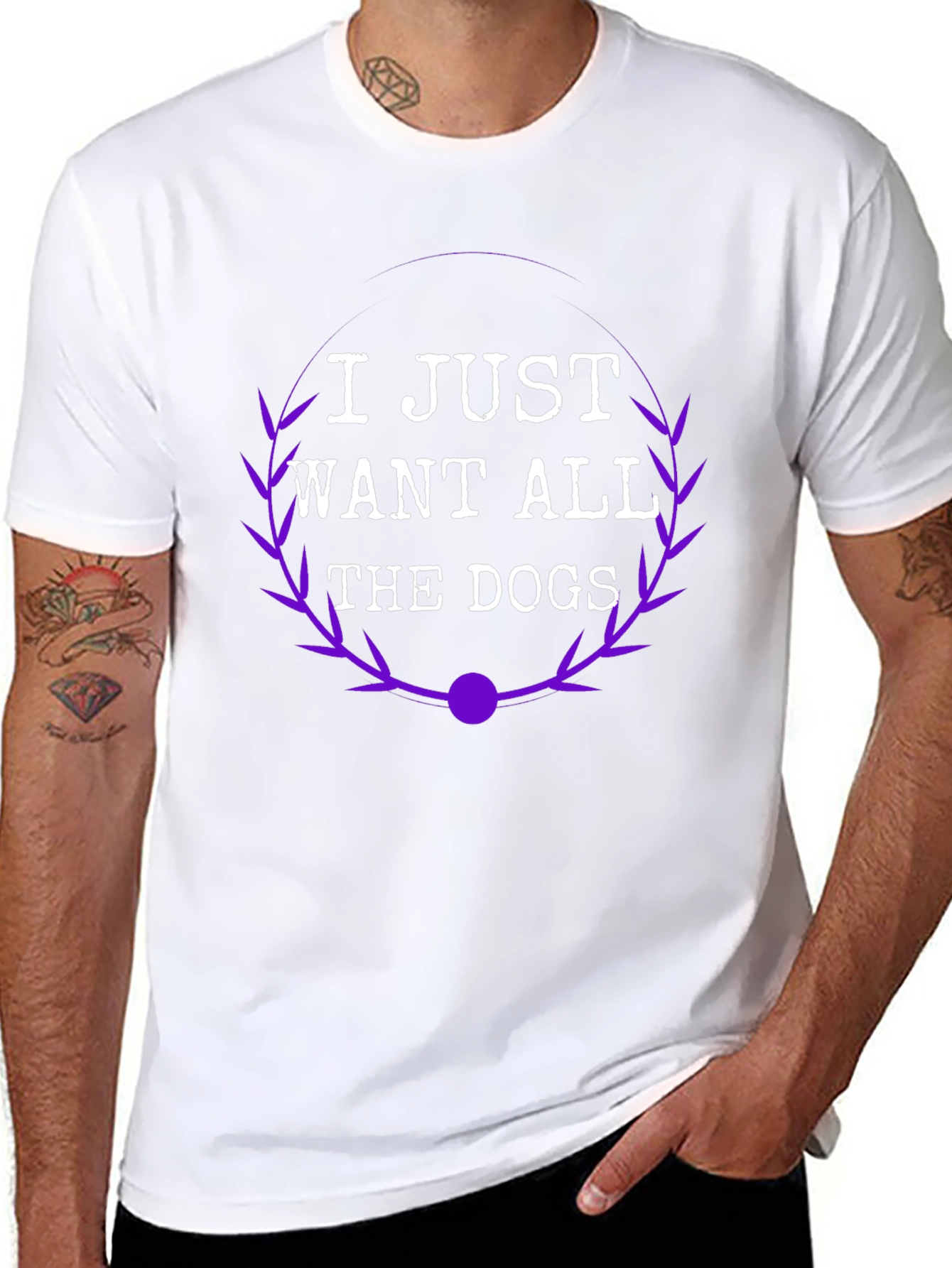 I Just Want All The Dogs T-Shirt