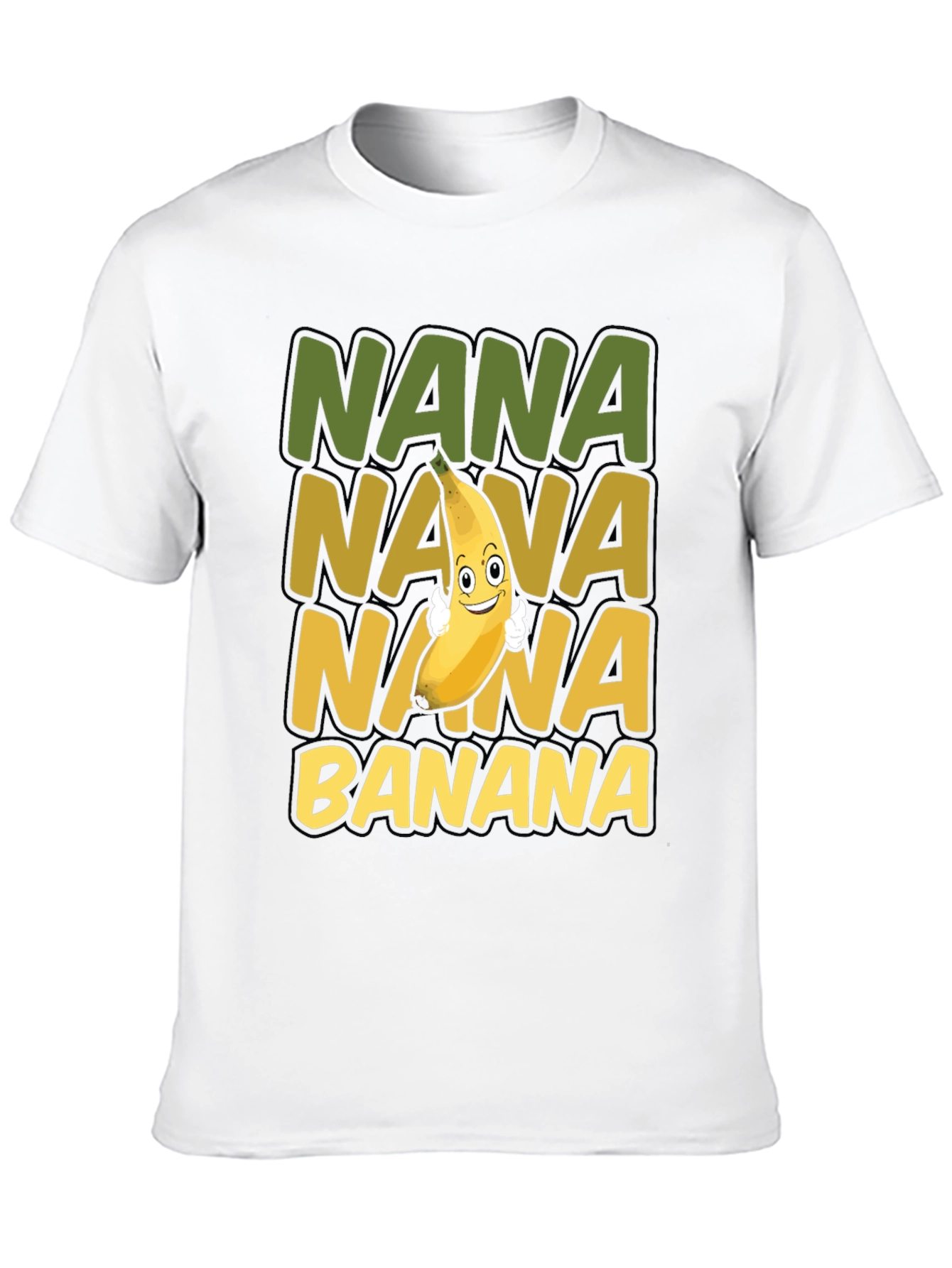 Nana Banana T-Shirt - Fun Fruit Graphic Tee