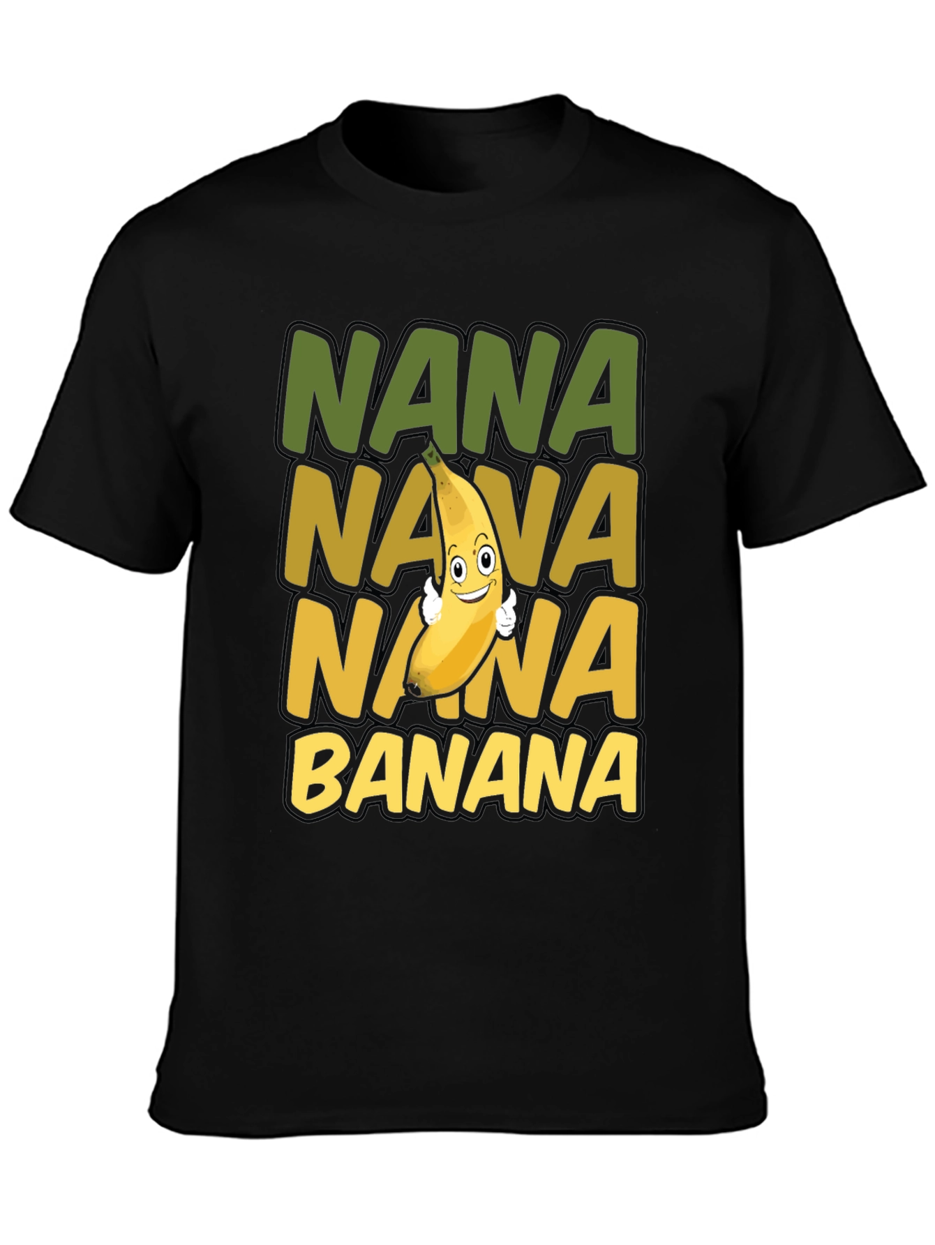 Nana Banana T-Shirt - Fun Fruit Graphic Tee