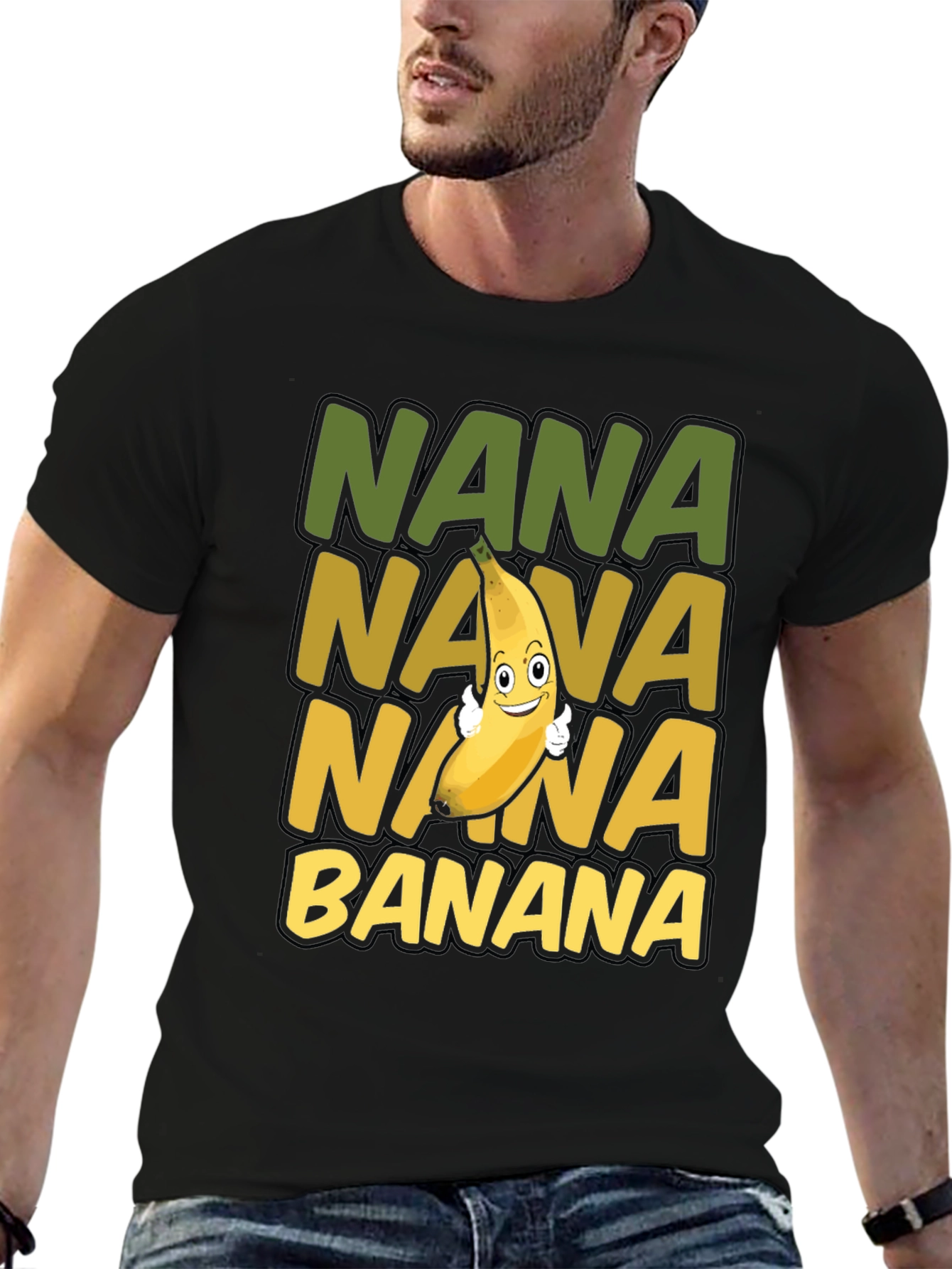 Nana Banana T-Shirt - Fun Fruit Graphic Tee