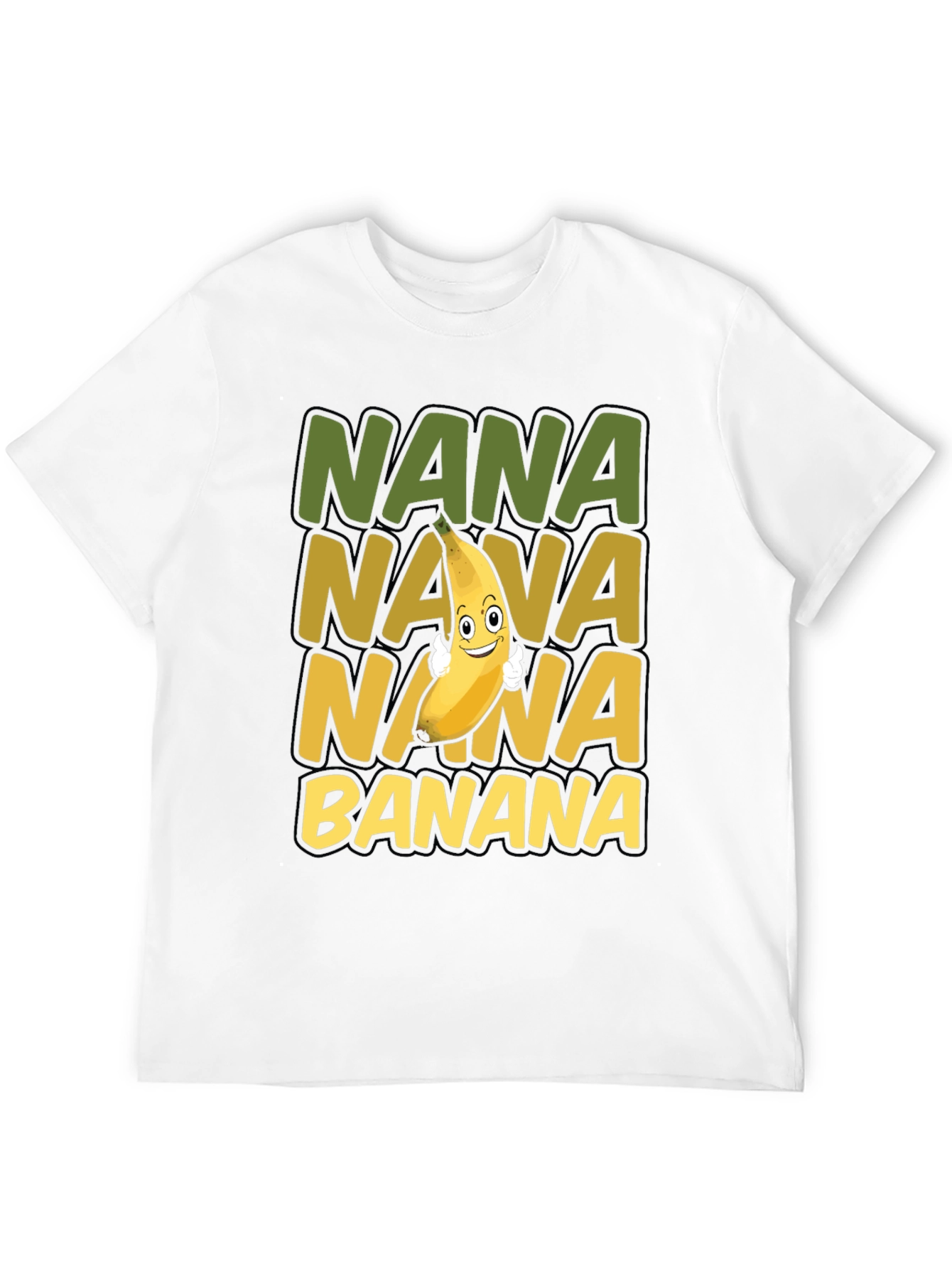 Nana Banana T-Shirt - Fun Fruit Graphic Tee