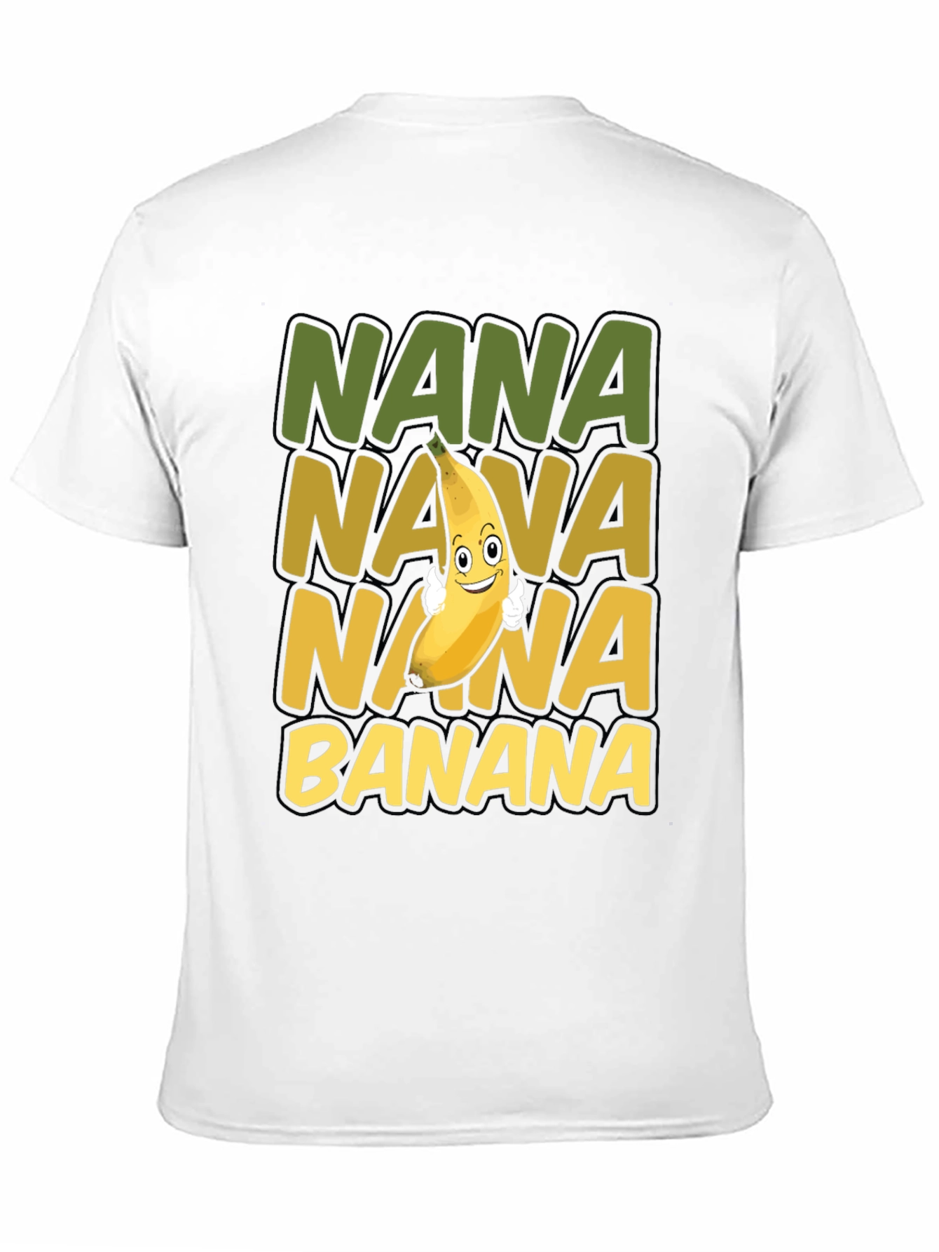 Nana Banana T-Shirt - Fun Fruit Graphic Tee