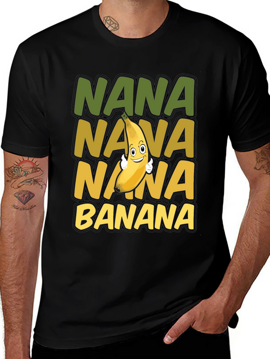 Nana Banana T-Shirt - Fun Fruit Graphic Tee