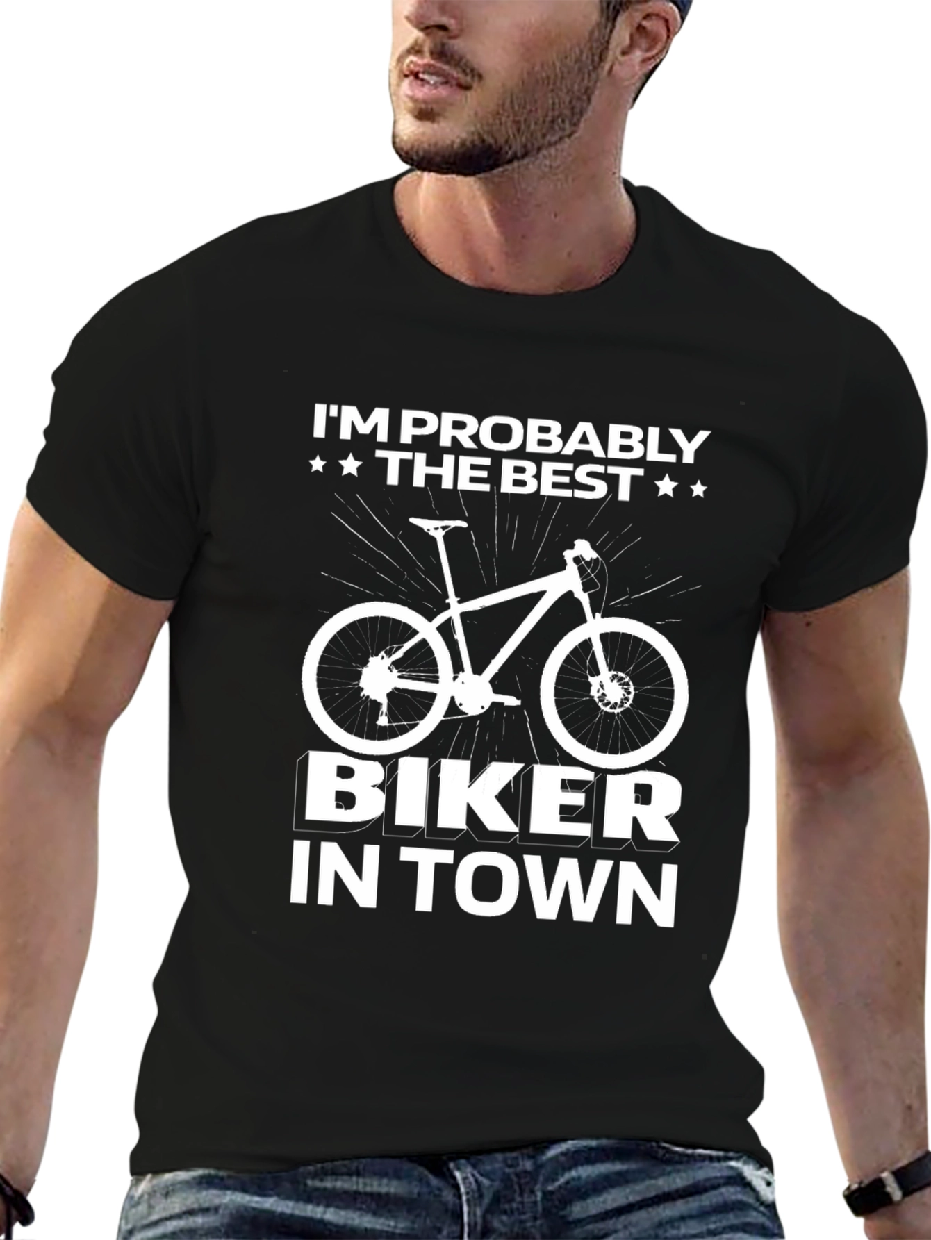 Best Biker T-Shirt - Mountain Bike Design