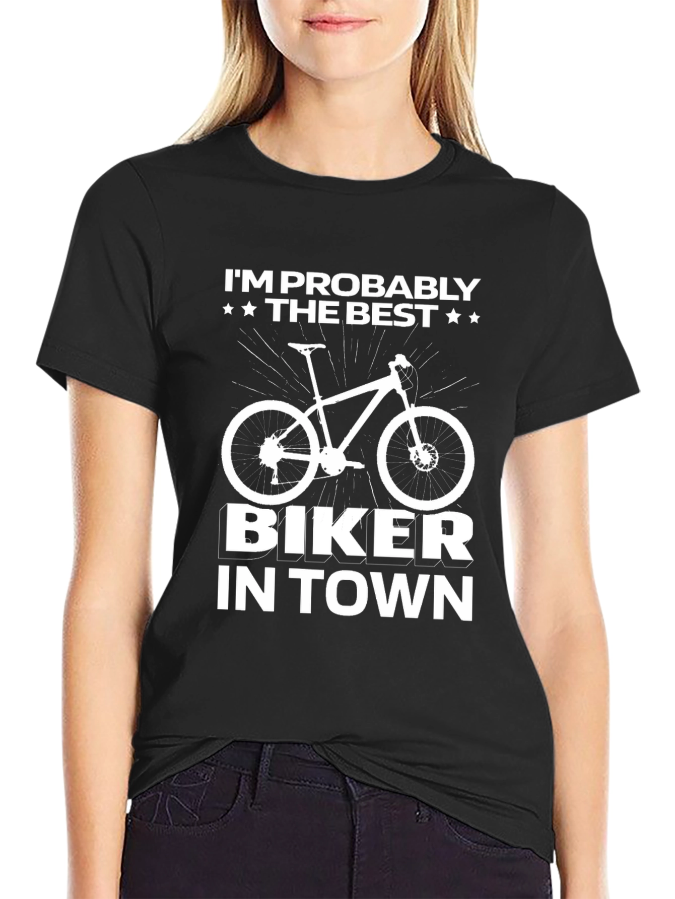Best Biker T-Shirt - Mountain Bike Design