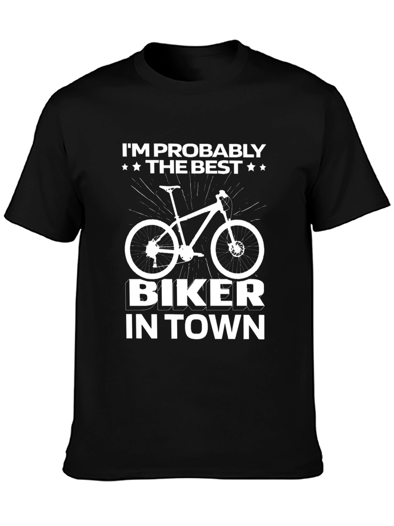 Best Biker T-Shirt - Mountain Bike Design