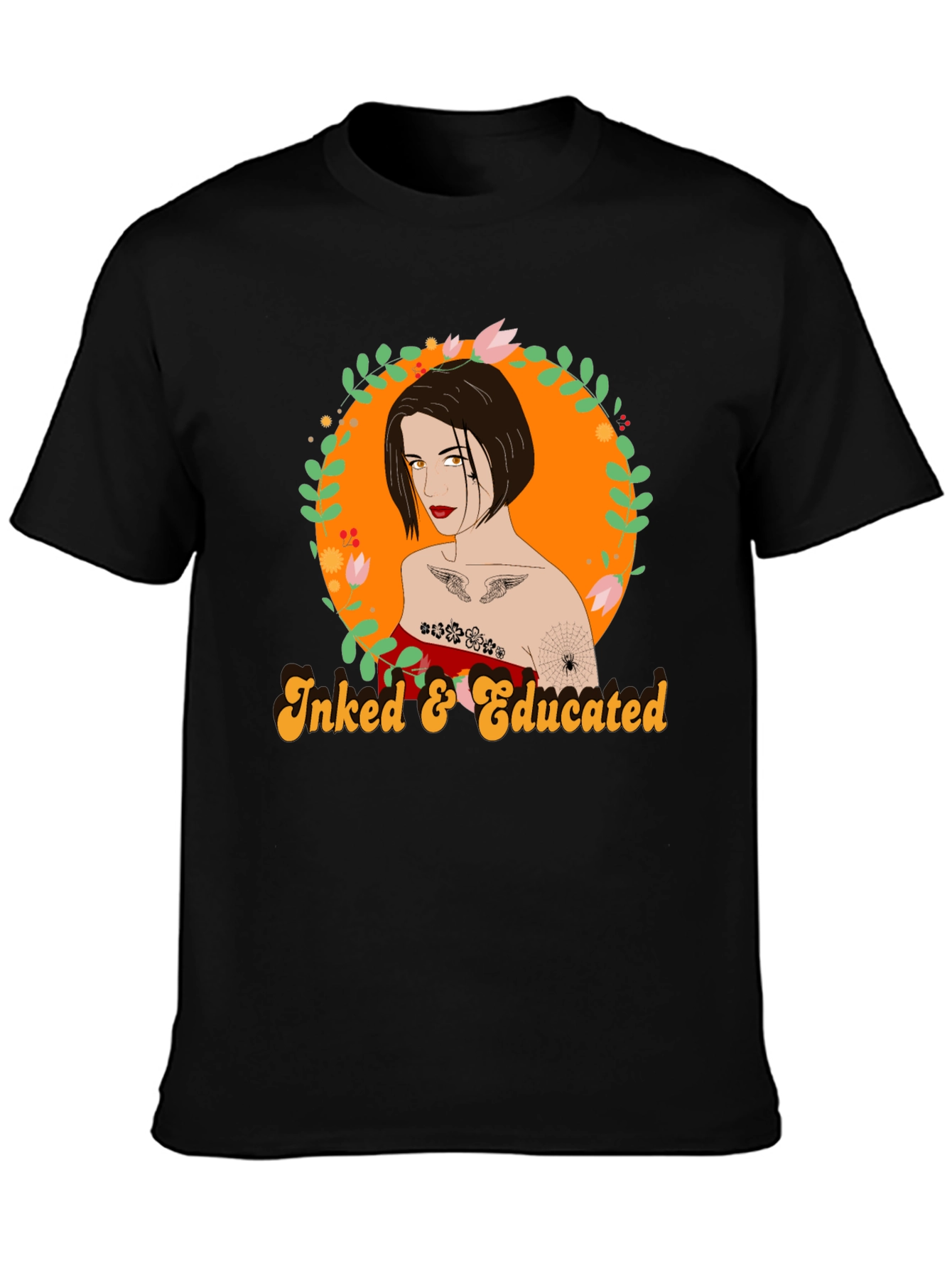 Inked & Educated T-Shirt - Tattoo Graphic Tee