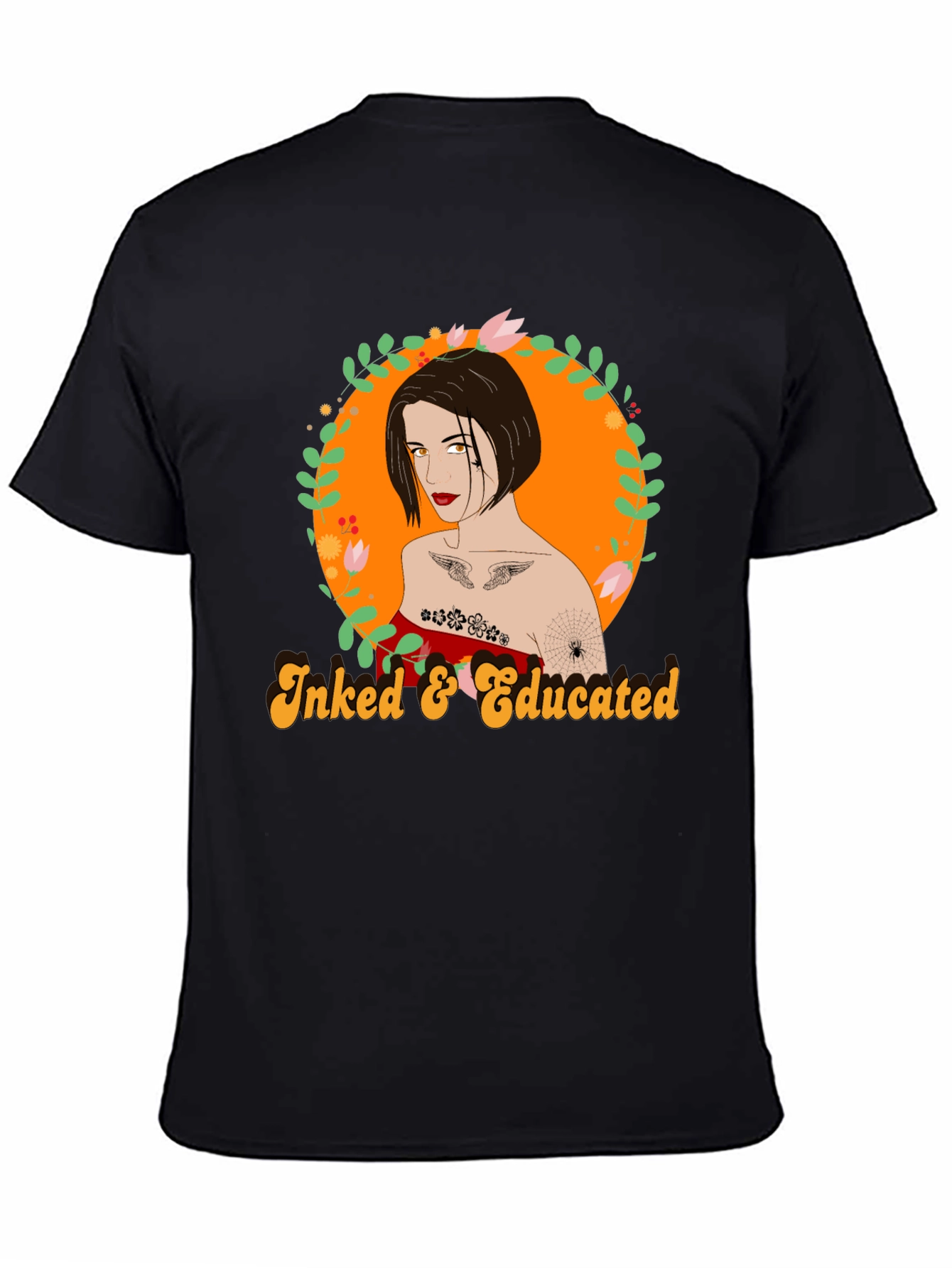 Inked & Educated T-Shirt - Tattoo Graphic Tee
