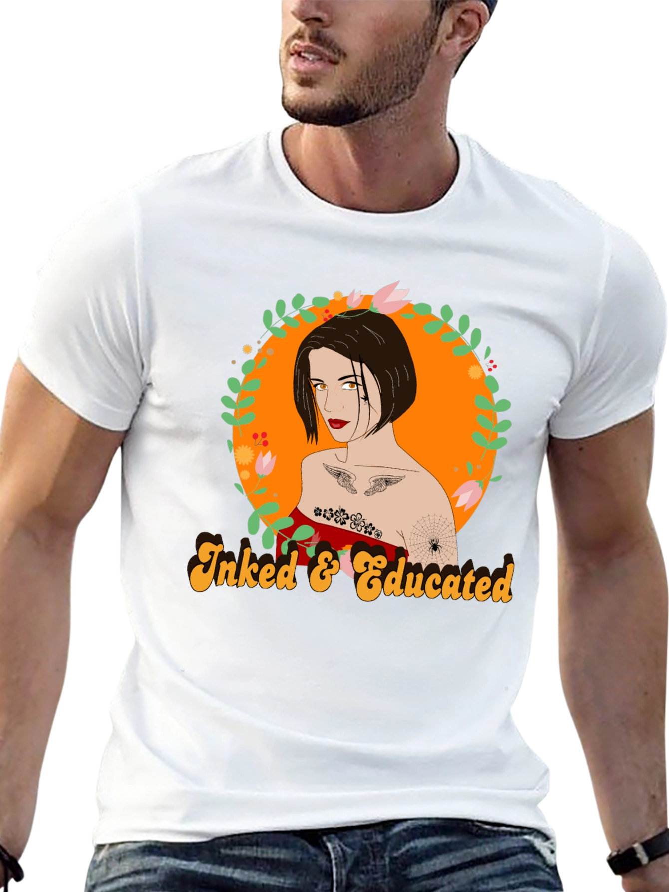Inked & Educated T-Shirt - Tattoo Graphic Tee