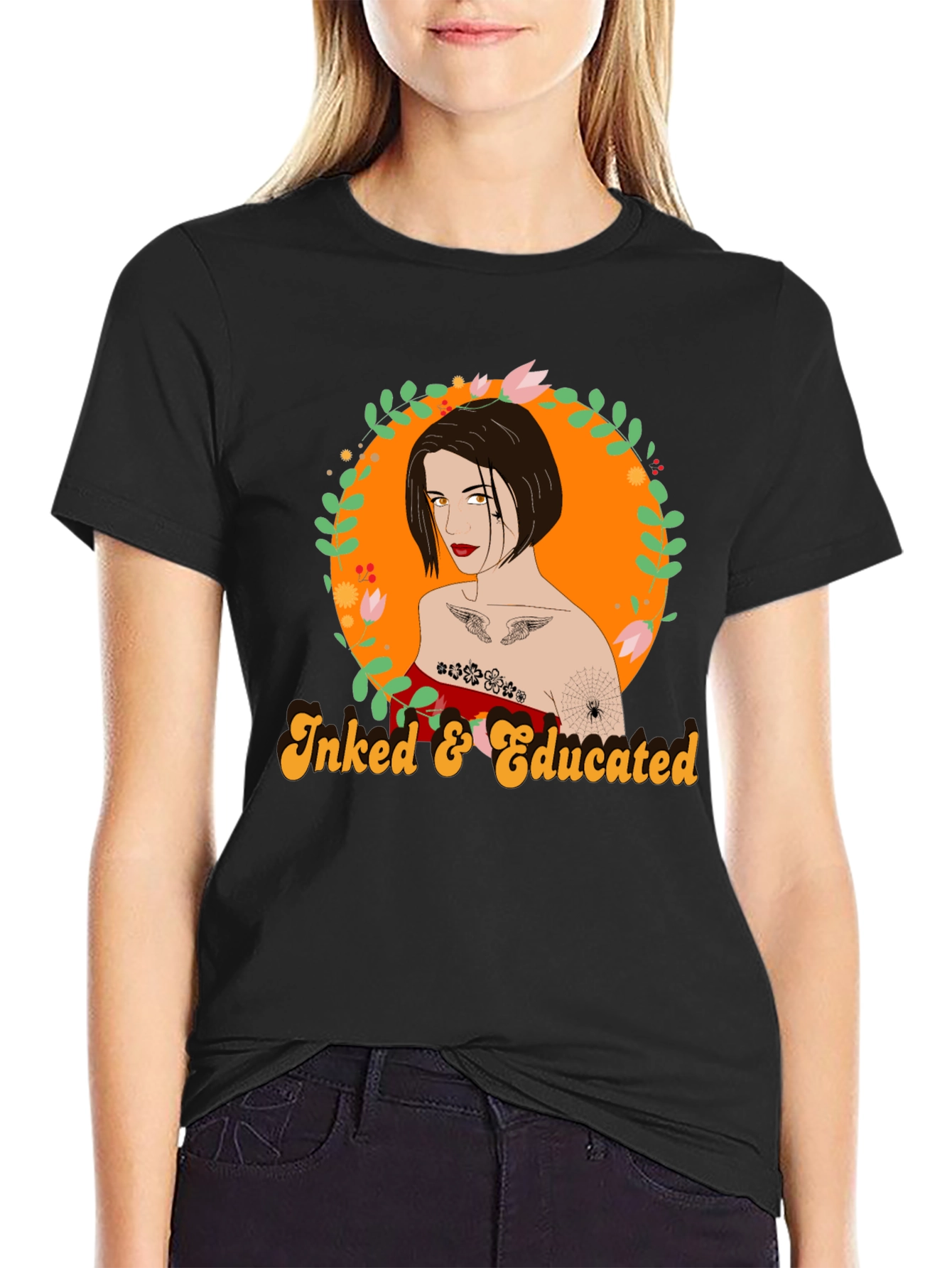 Inked & Educated T-Shirt - Tattoo Graphic Tee