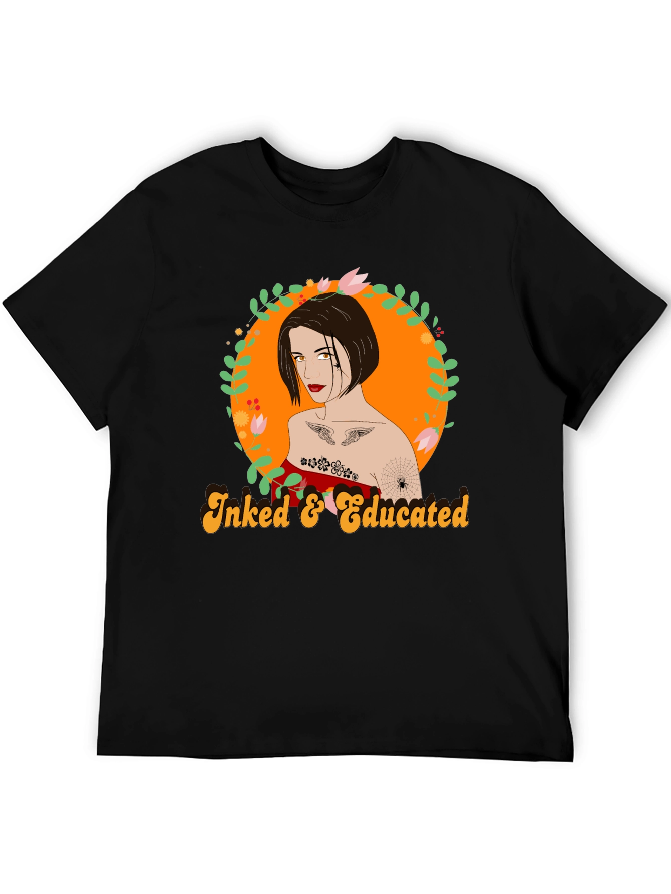 Inked & Educated T-Shirt - Tattoo Graphic Tee