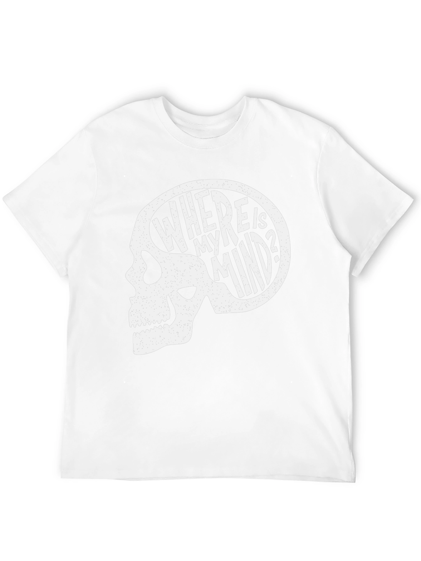 Where Is My Mind Skull Graphic Tee