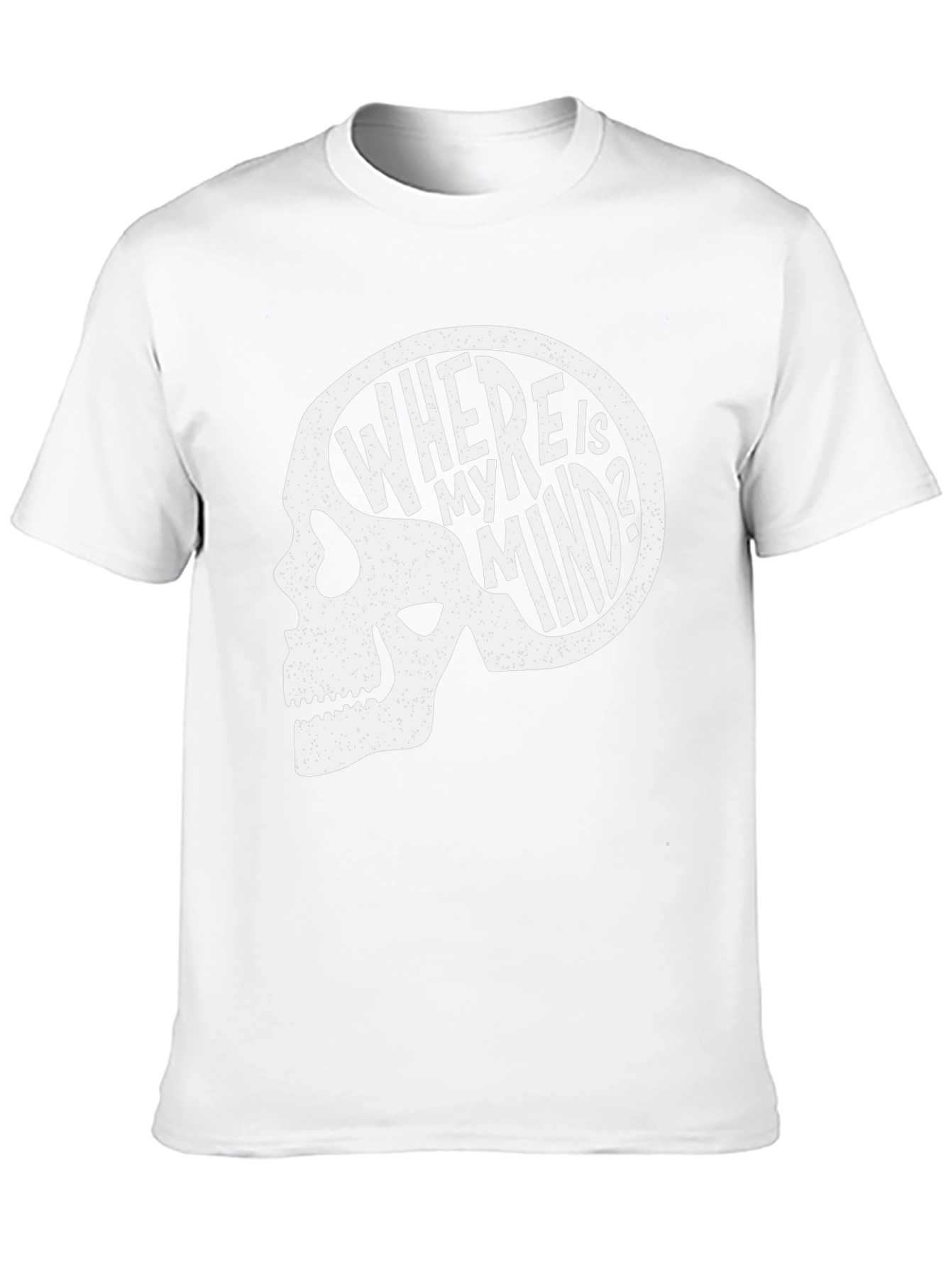 Where Is My Mind Skull Graphic Tee