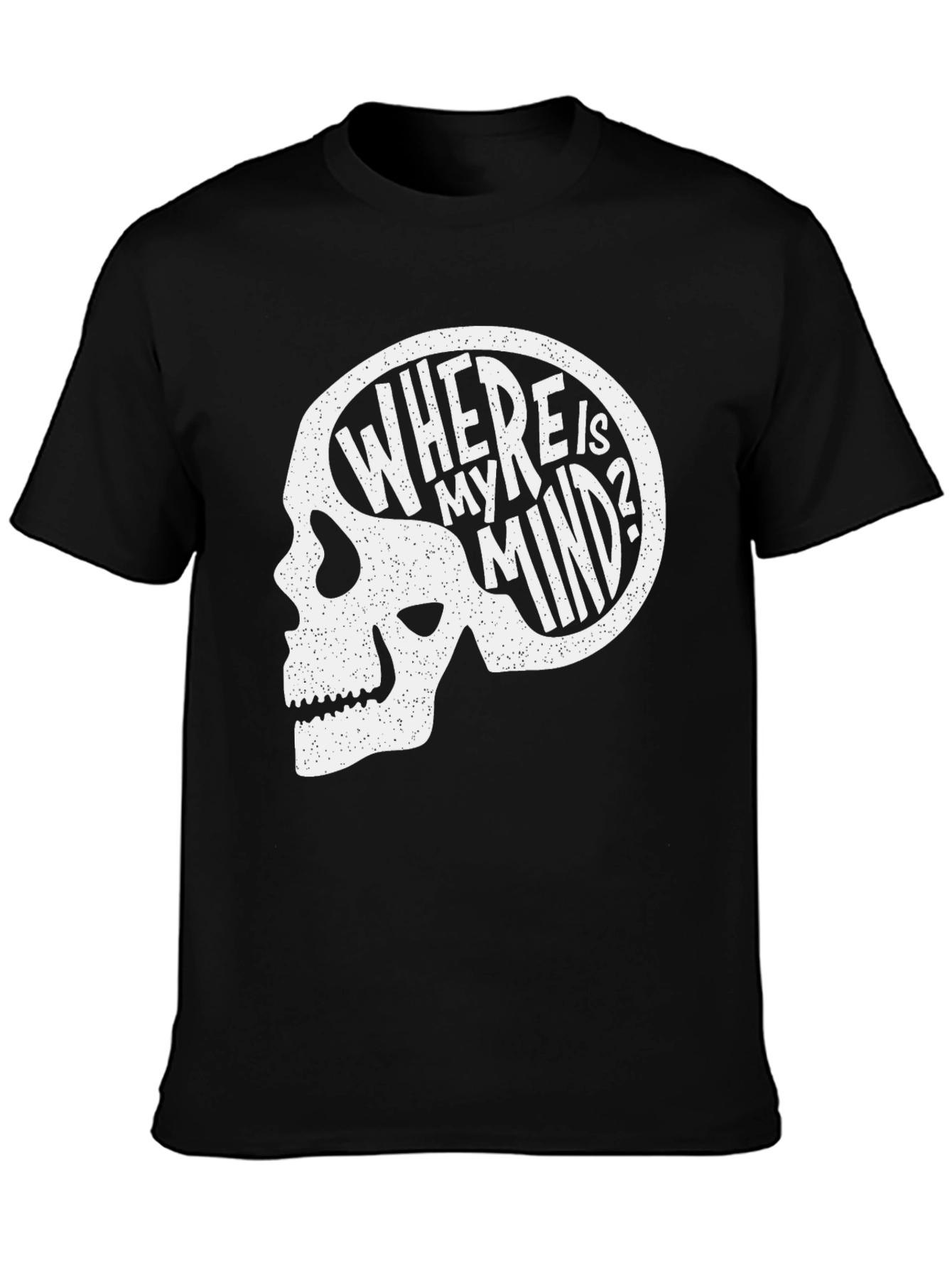 Where Is My Mind Skull Graphic Tee