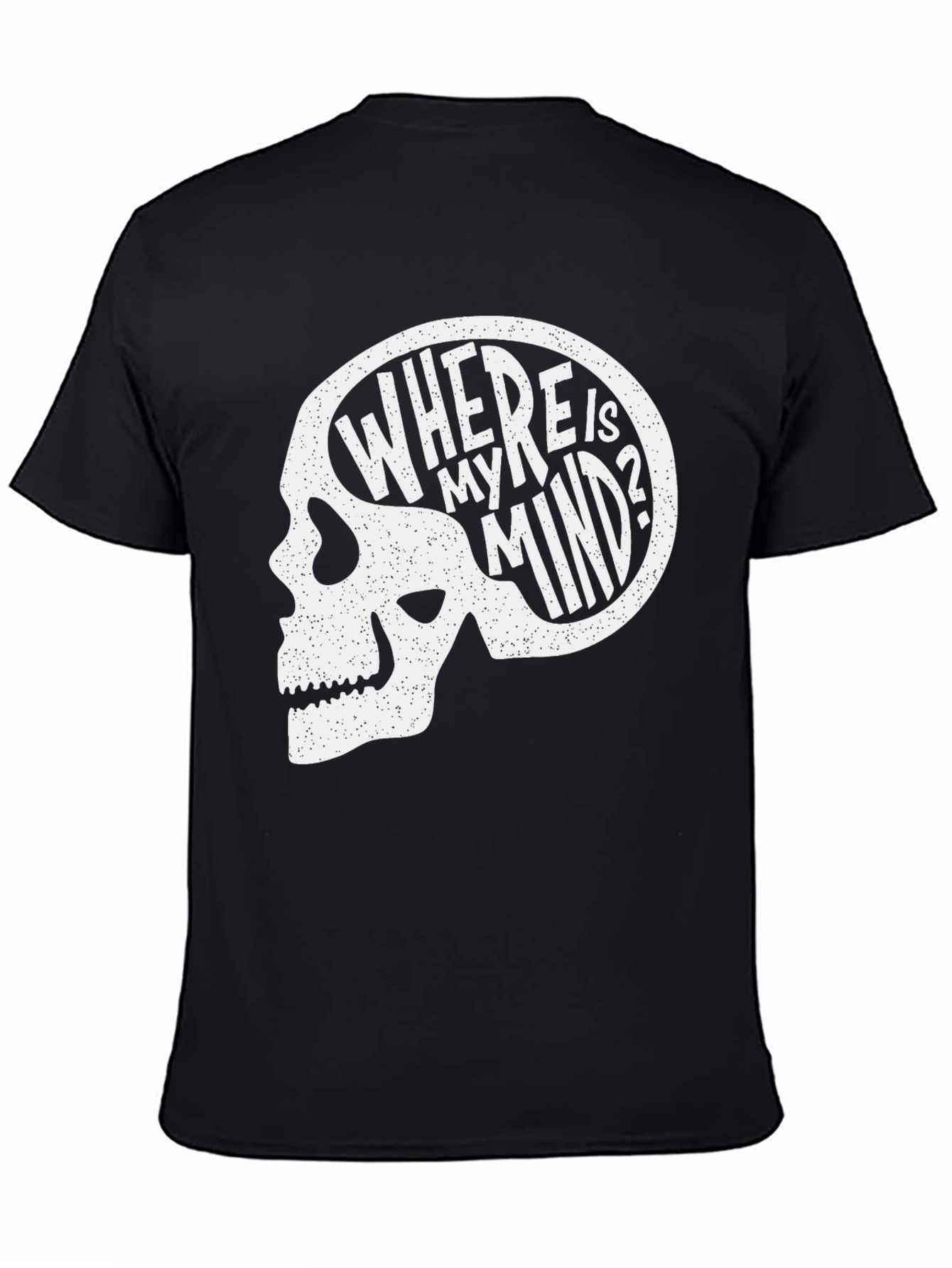 Where Is My Mind Skull Graphic Tee