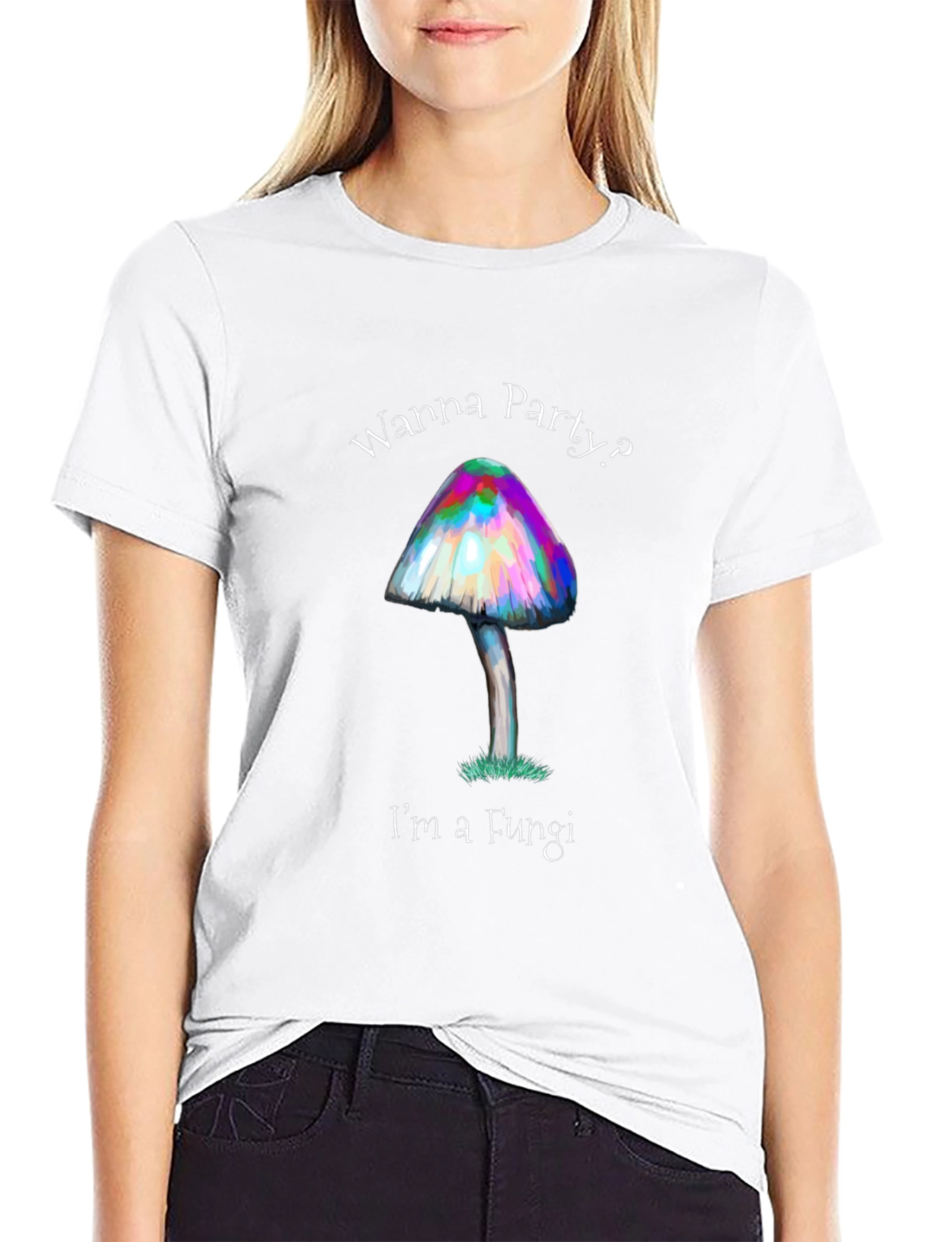 Wanna Party? Mushroom Fungi T-Shirt