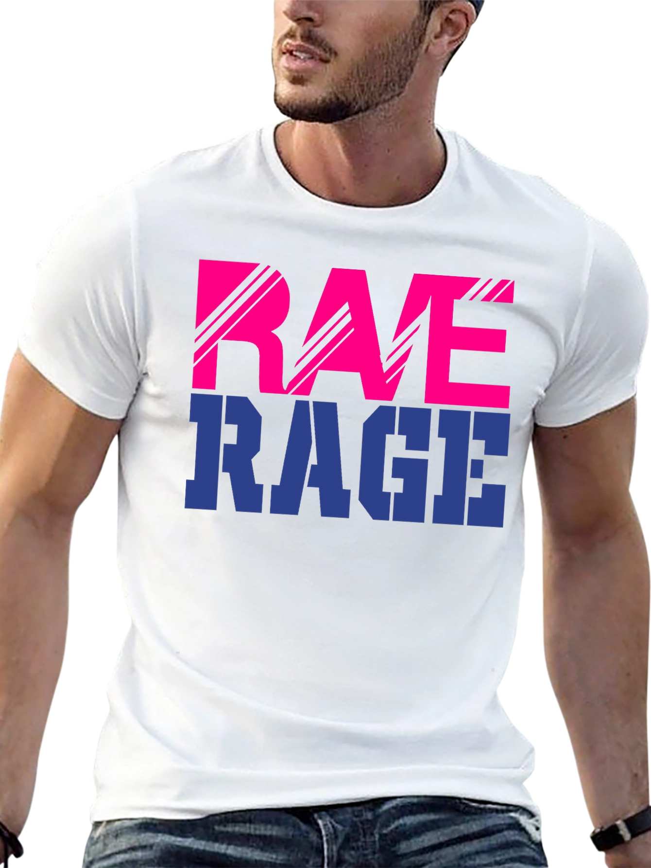 Rae Rage Graphic Tee - Black