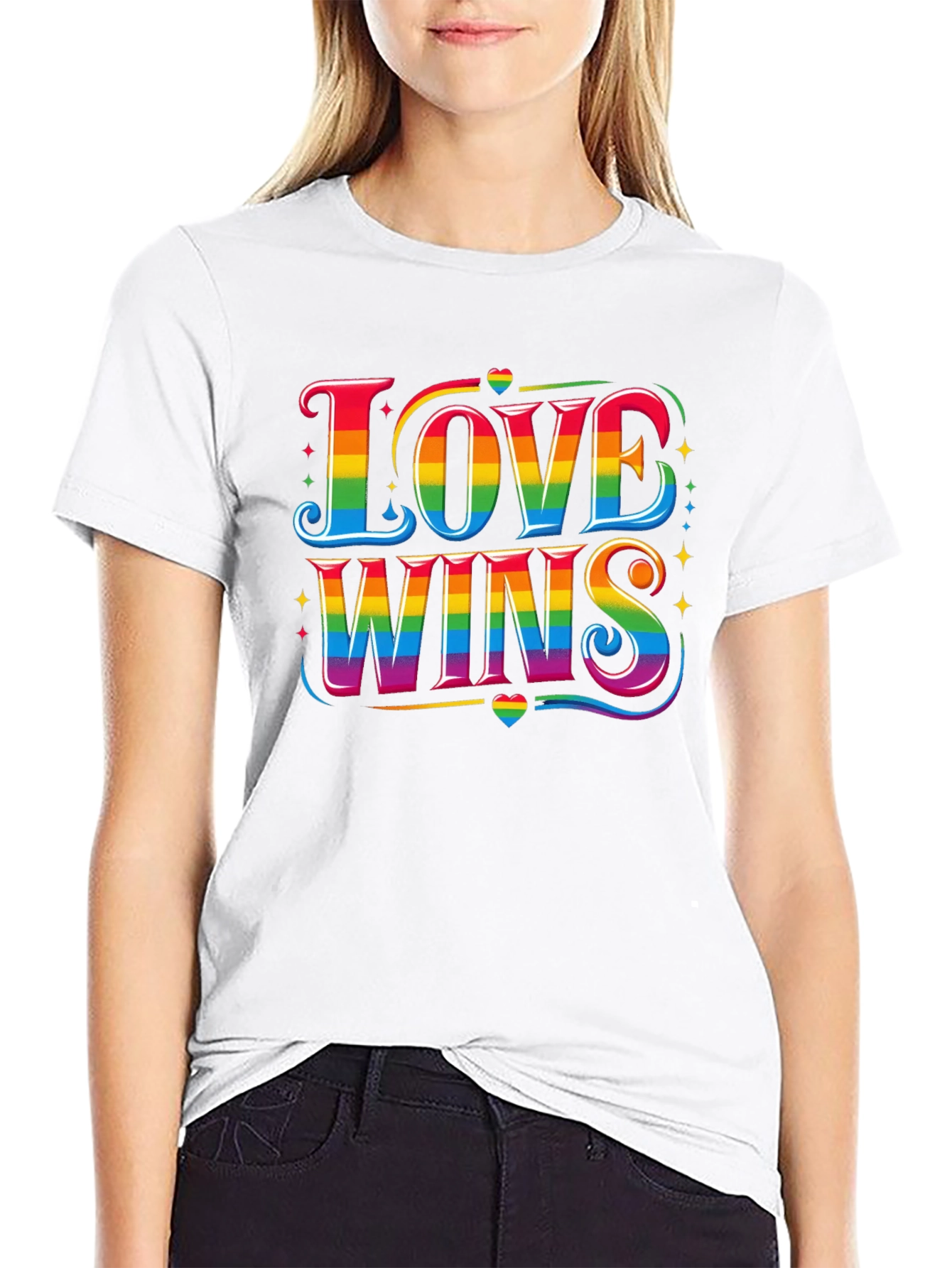 Love Wins Pride Rainbow T-Shirt