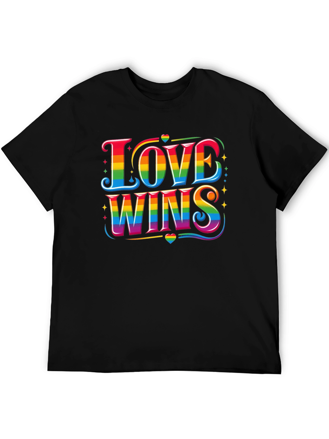 Love Wins Pride Rainbow T-Shirt