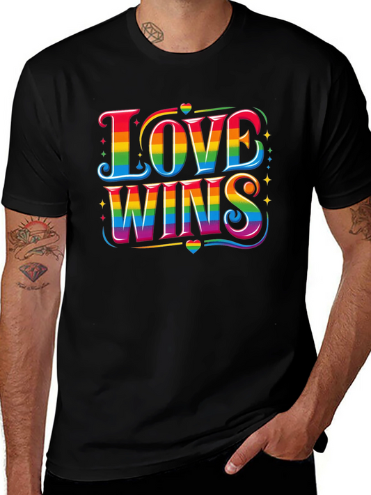 Love Wins Pride Rainbow T-Shirt