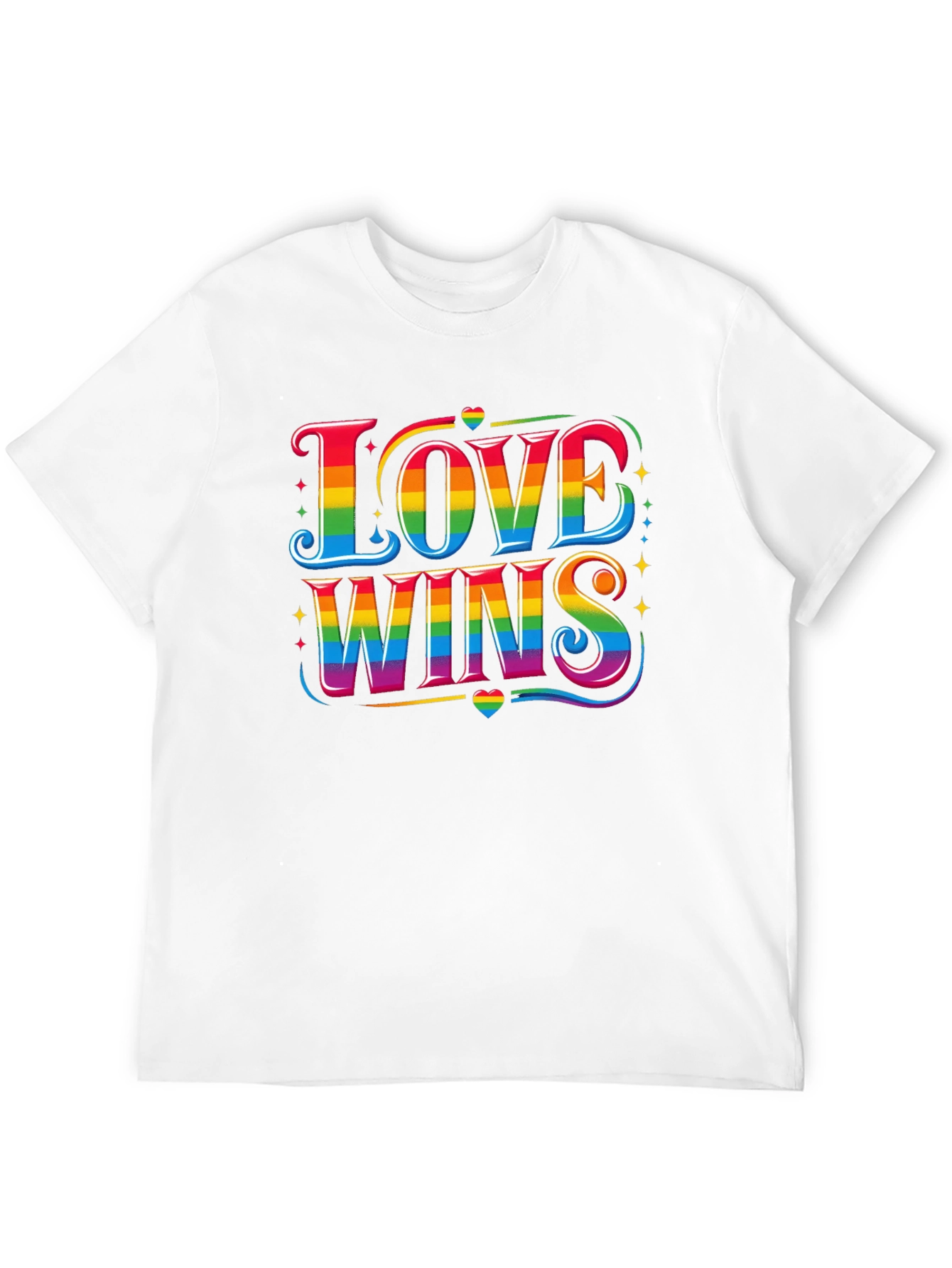 Love Wins Pride Rainbow T-Shirt