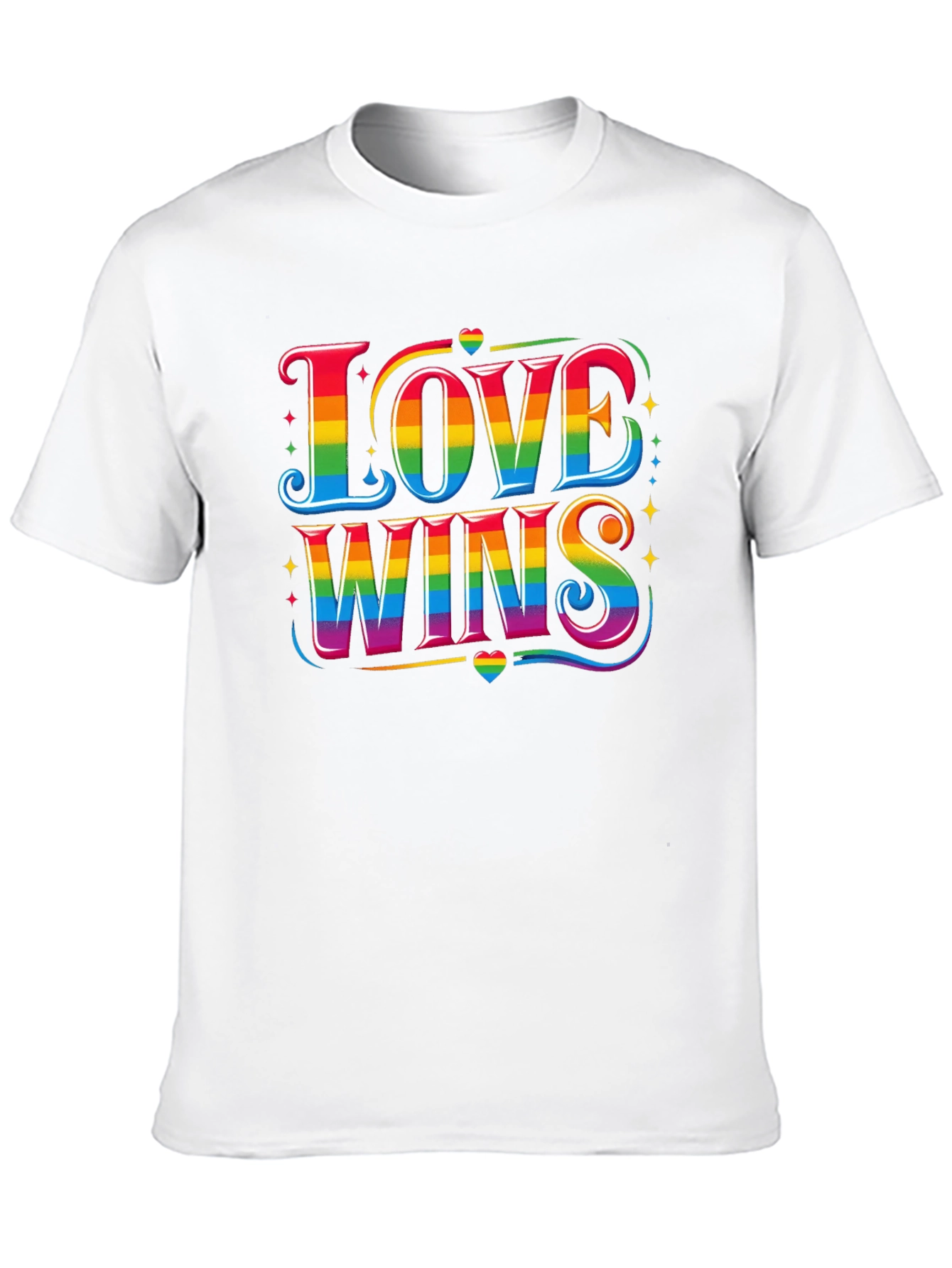 Love Wins Pride Rainbow T-Shirt