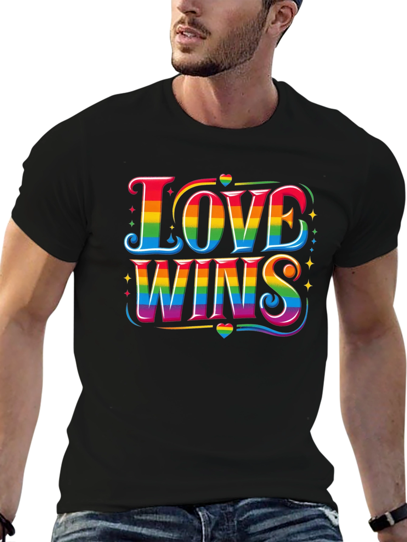 Love Wins Pride Rainbow T-Shirt