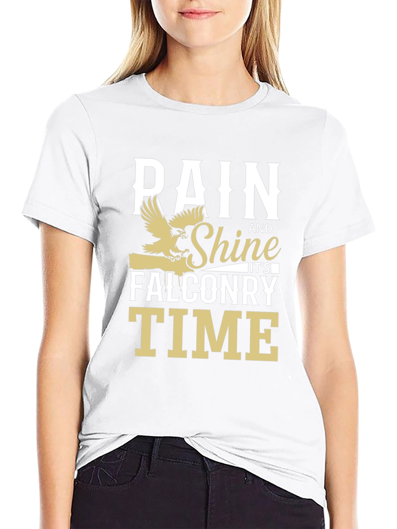 Pain and Shine Falconry Time T-Shirt