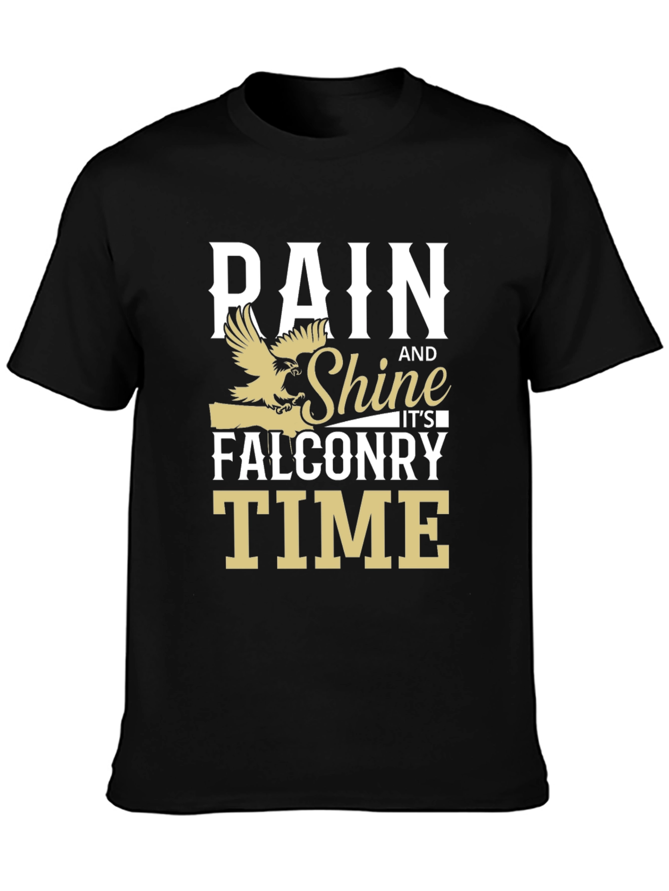 Pain and Shine Falconry Time T-Shirt