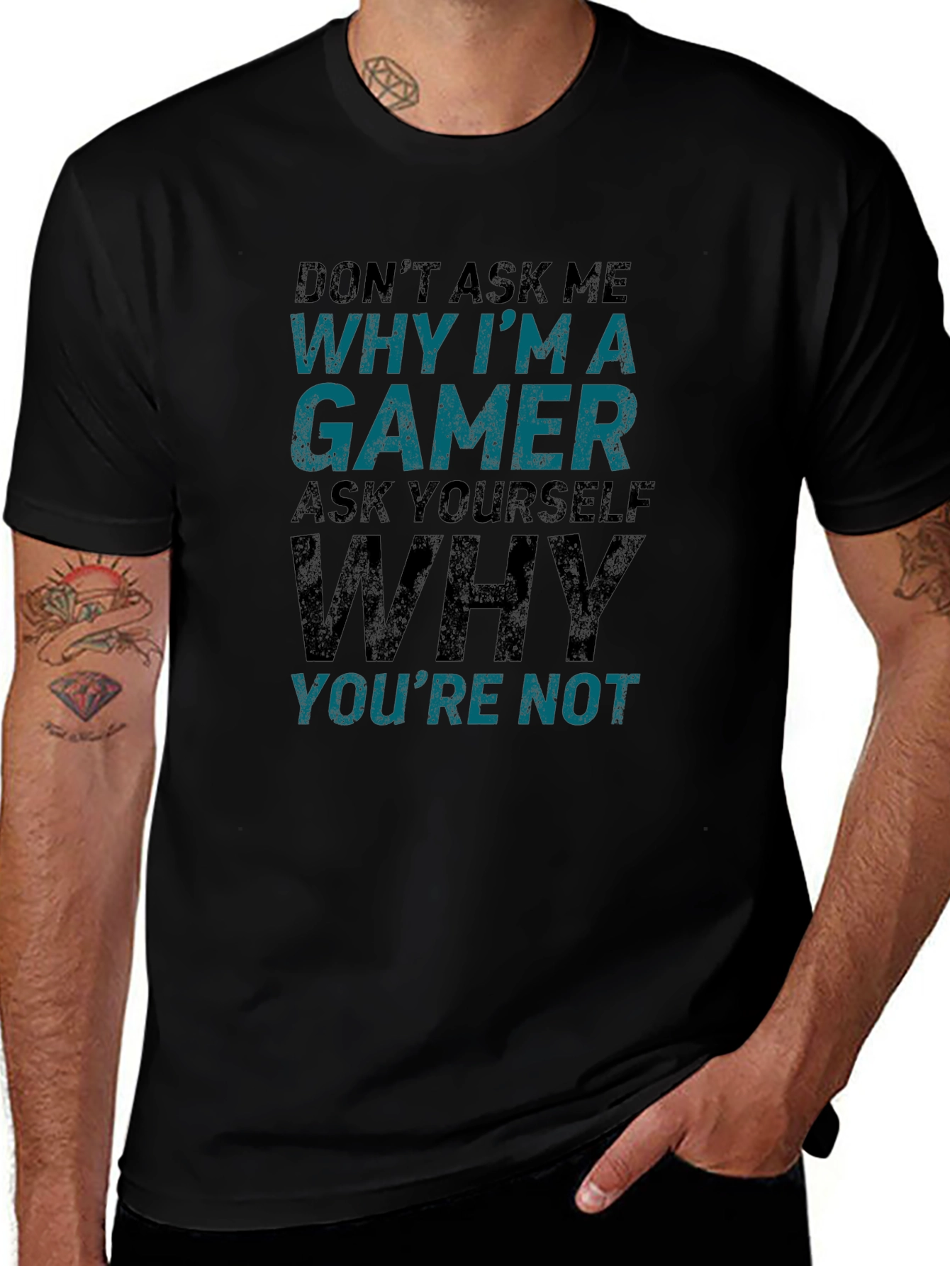 Gamer T-Shirt - Why Im a Gamer Tee