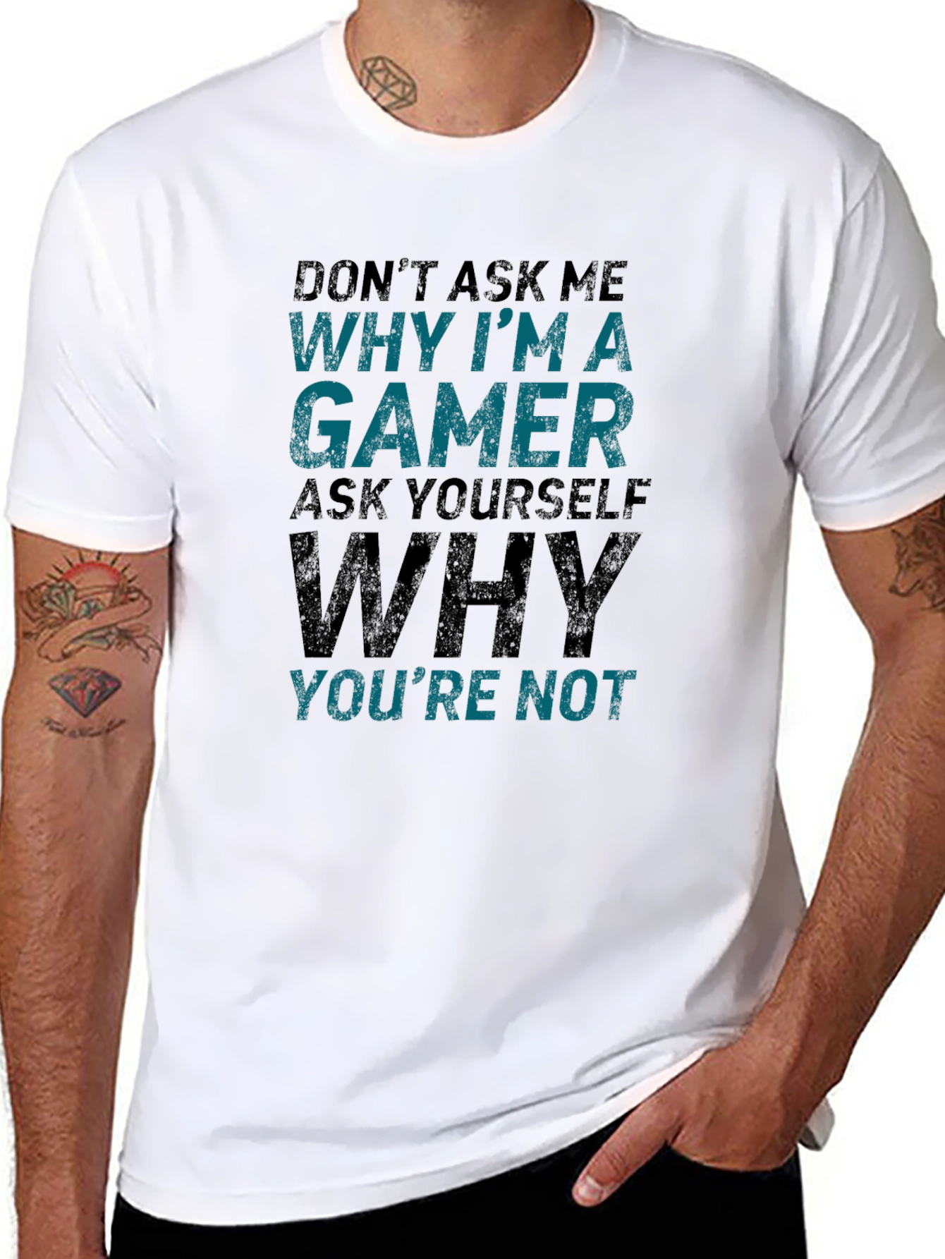 Gamer T-Shirt - Why Im a Gamer Tee