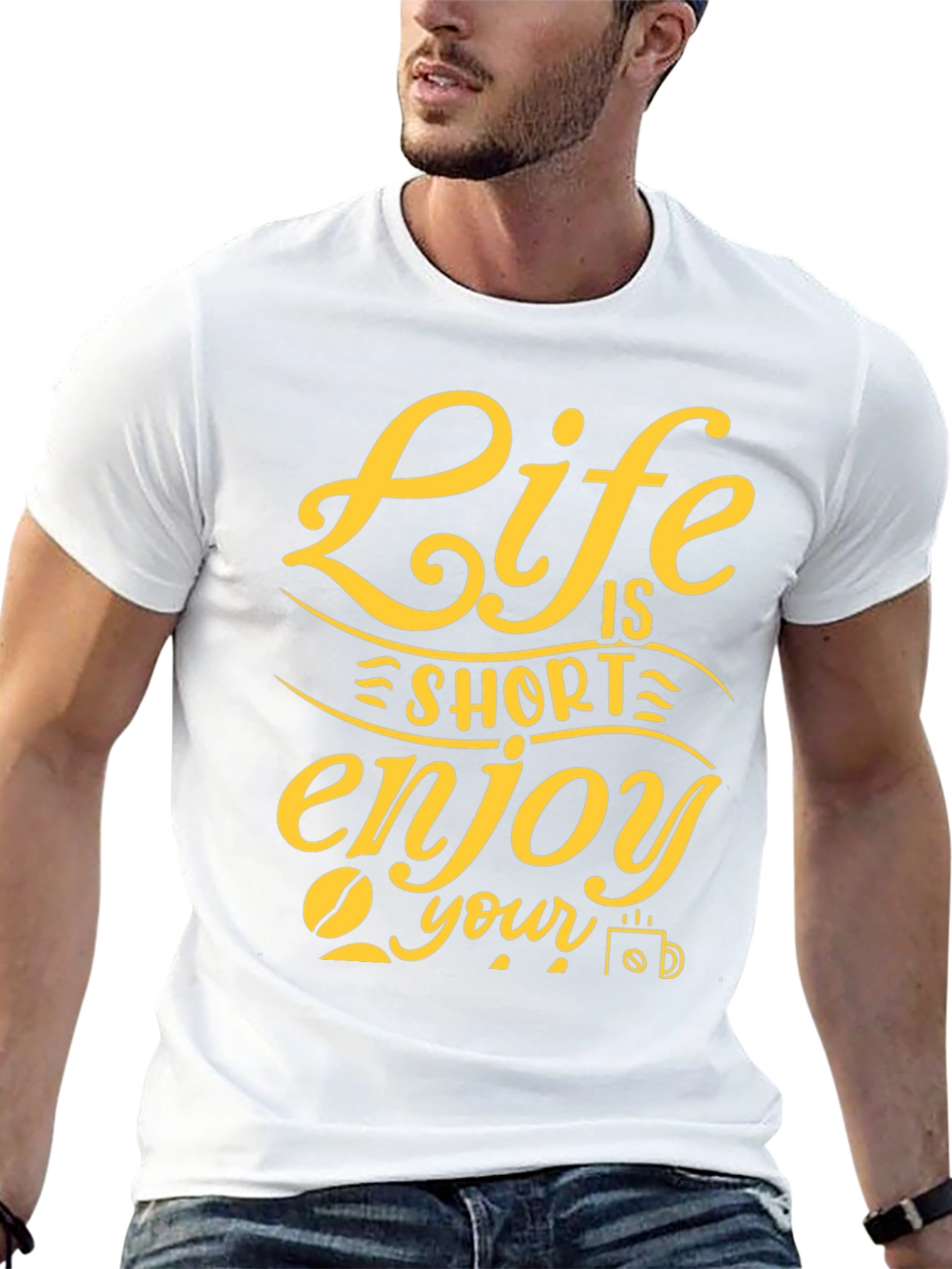 Life is Short Enjoy Your Coffee T-Shirt