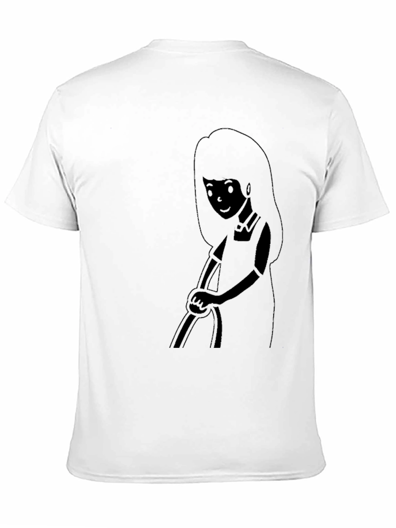 Black Graphic Print T-Shirt