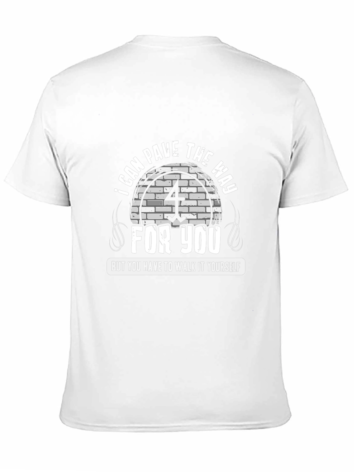 Pave The Way Graphic T-Shirt - Unisex Black Tee