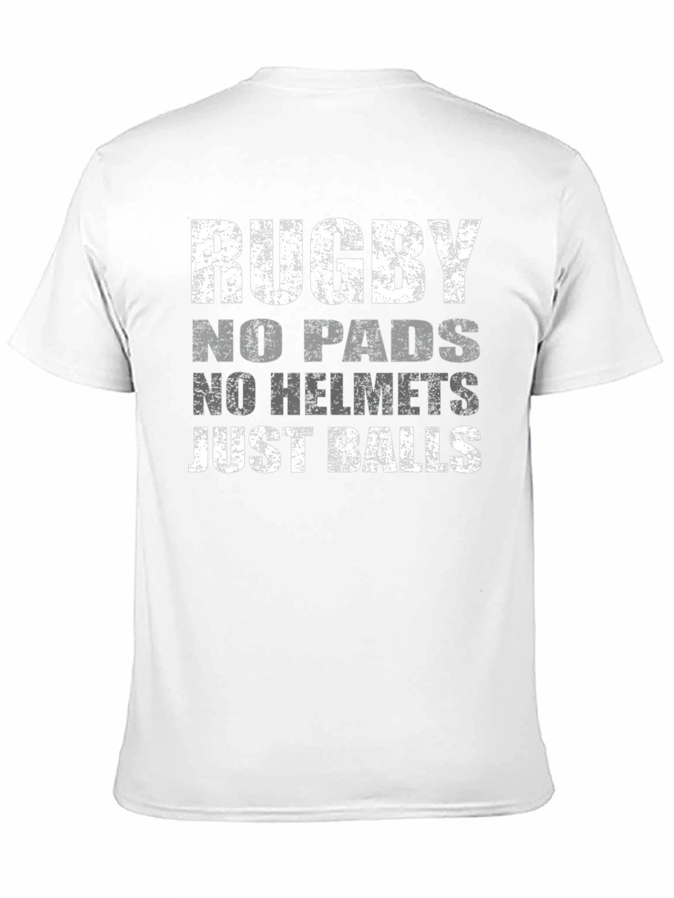 Rugby No Pads No Helmet Just Balls T-Shirt