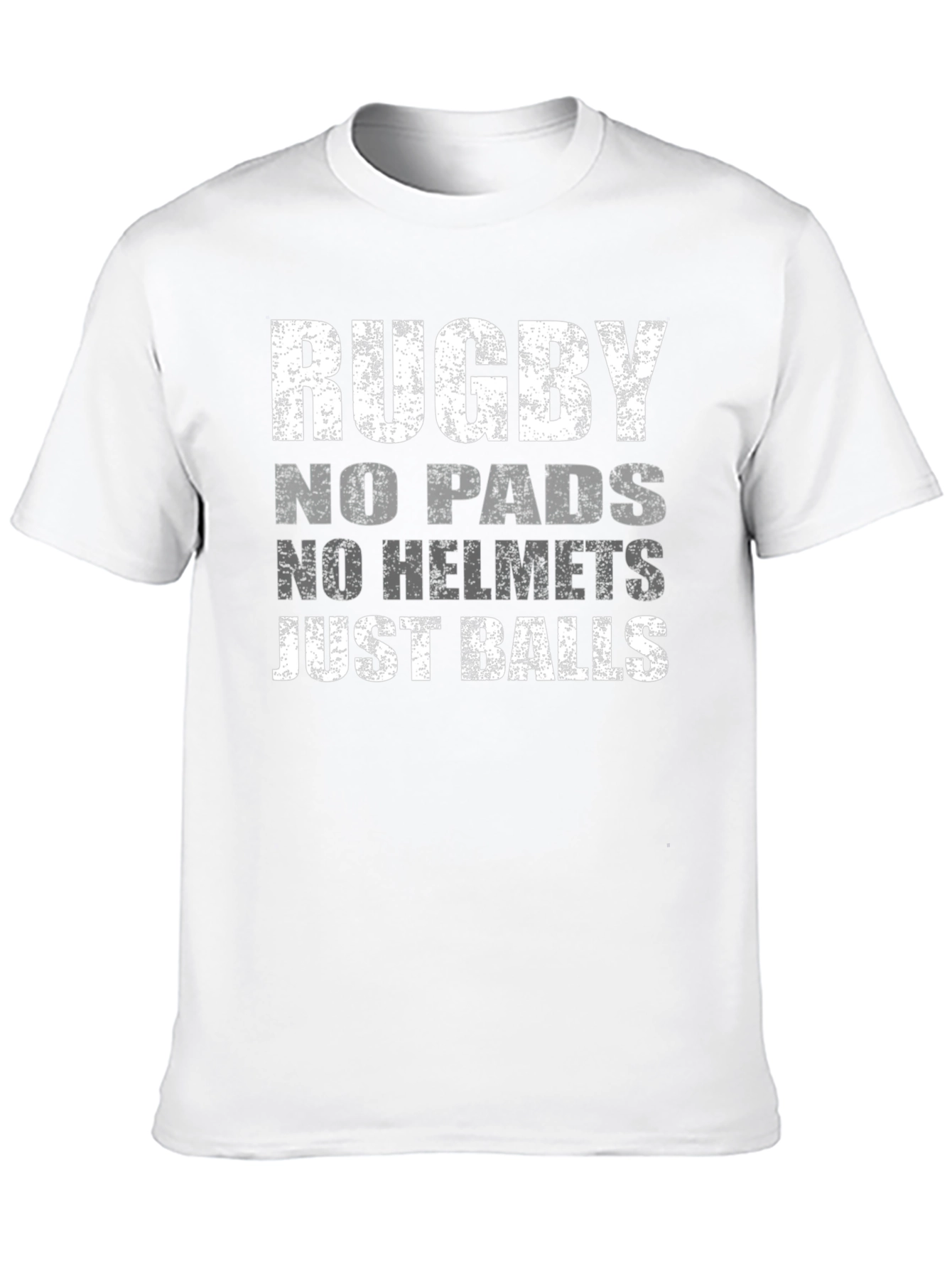 Rugby No Pads No Helmet Just Balls T-Shirt
