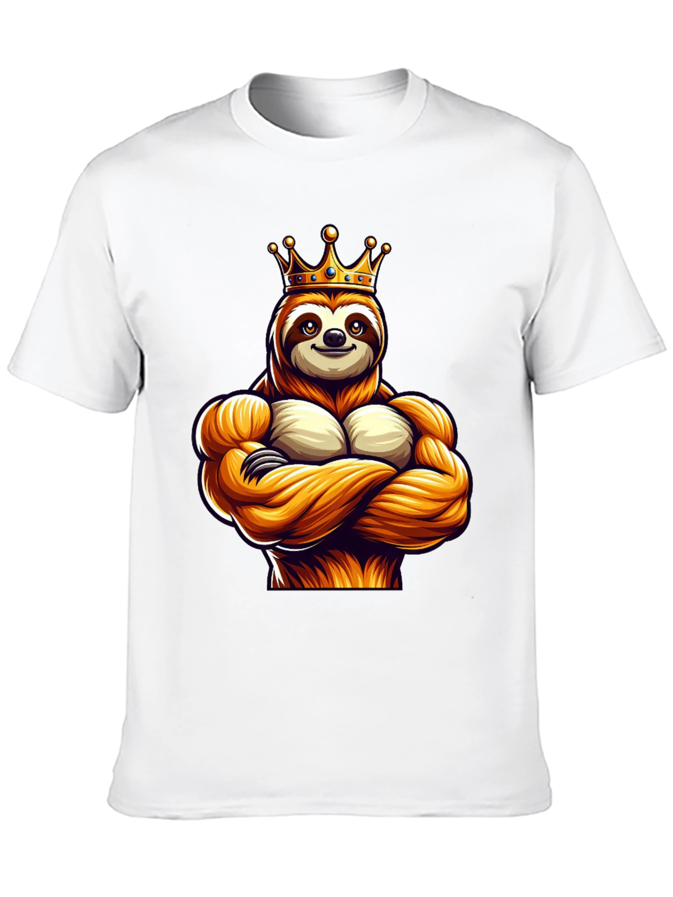 King Sloth Muscle T-Shirt