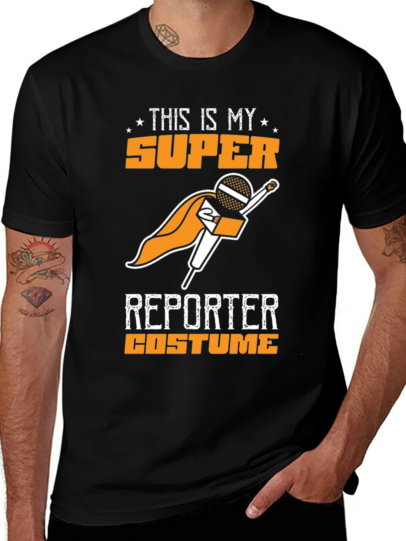 Super Reporter Costume T-Shirt