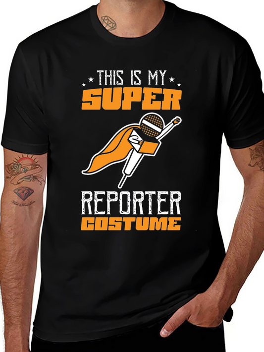 Super Reporter Costume T-Shirt