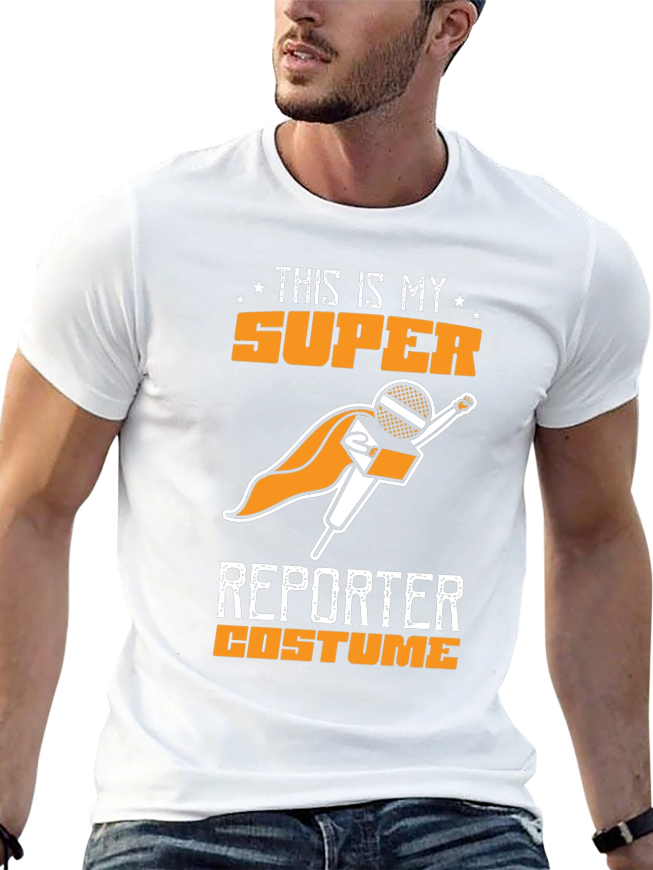 Super Reporter Costume T-Shirt