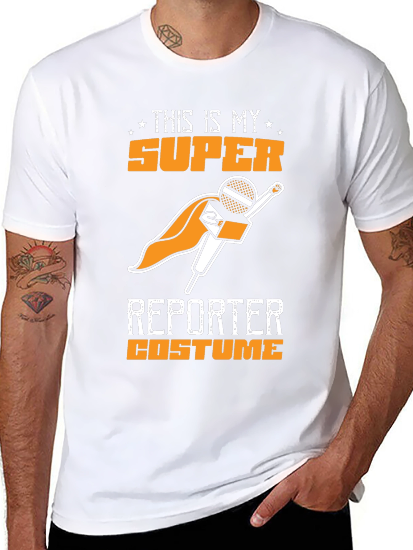 Super Reporter Costume T-Shirt