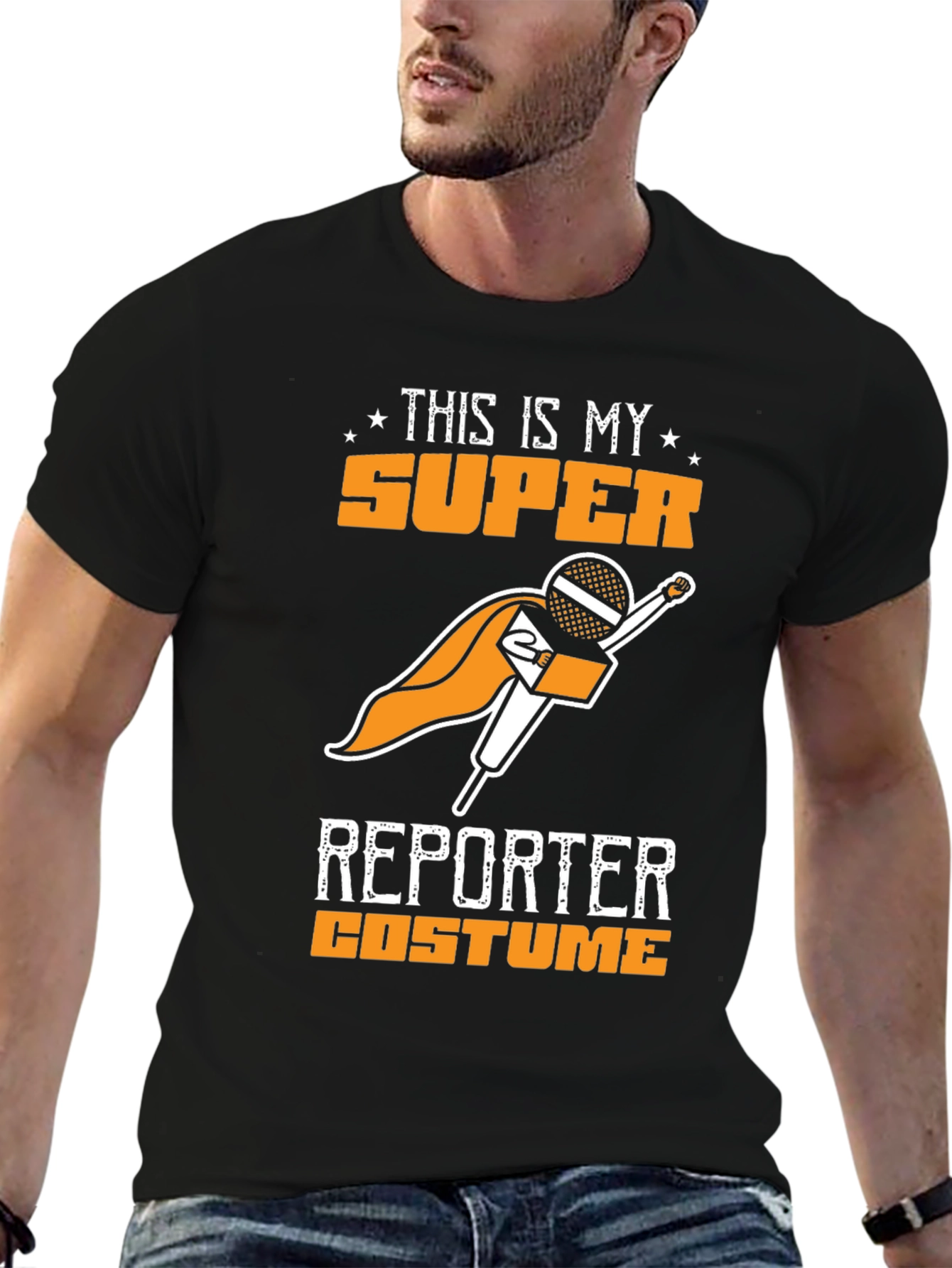 Super Reporter Costume T-Shirt