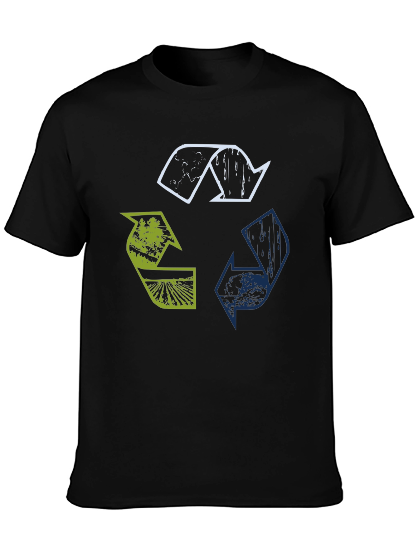 Eco Recycle Symbol Graphic T-Shirt