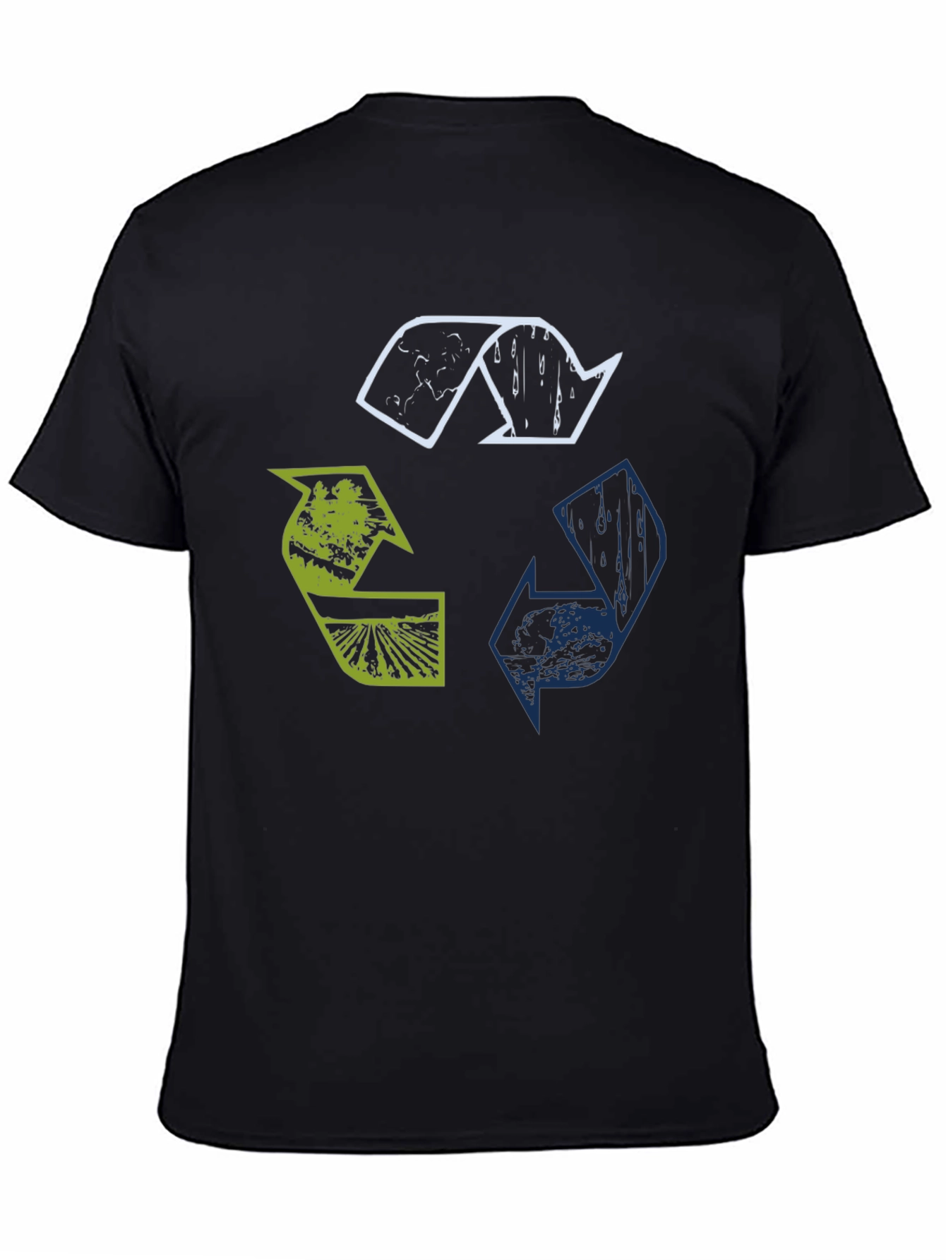 Eco Recycle Symbol Graphic T-Shirt